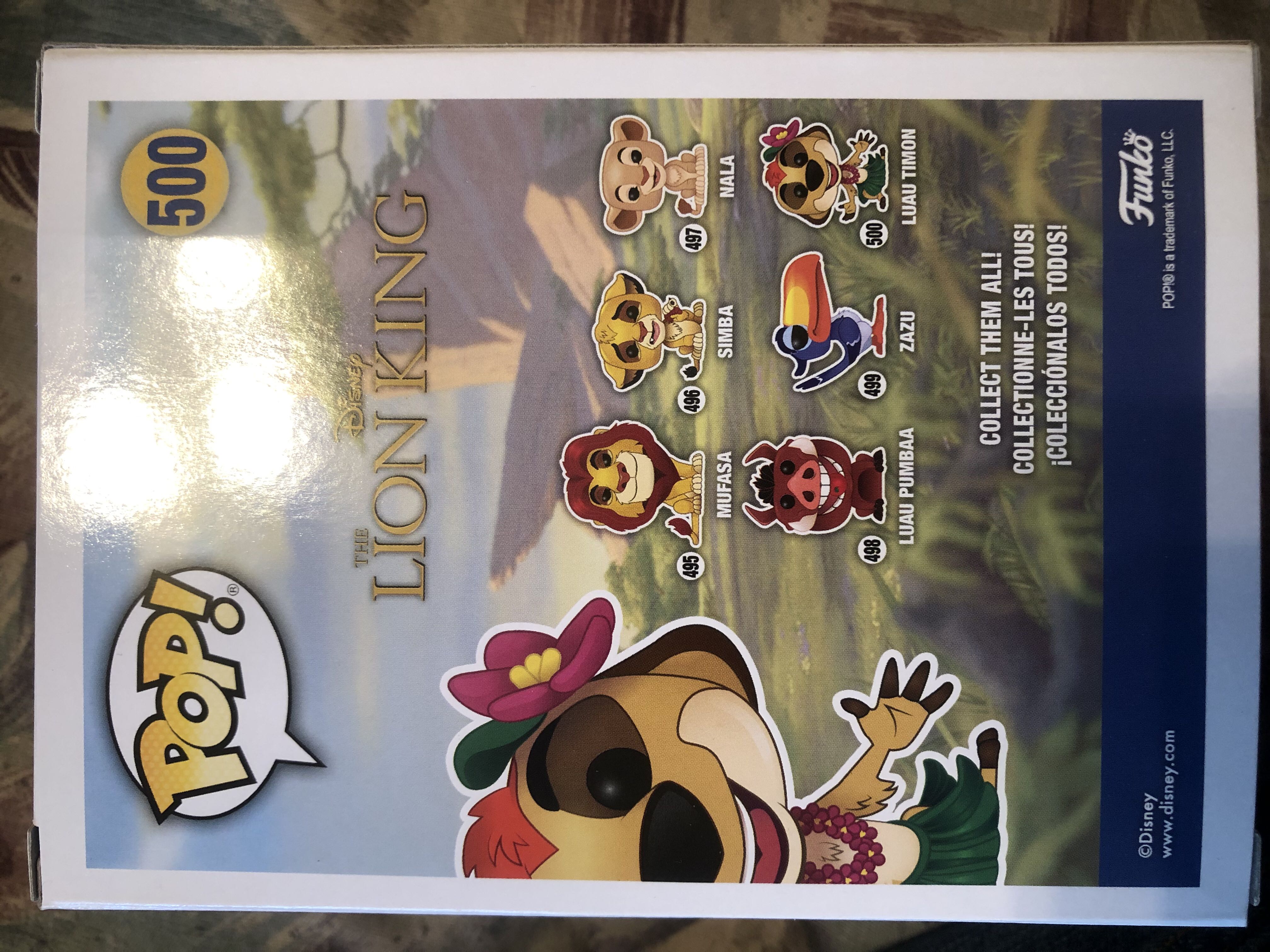 The Lion King: Luau Timon - The Lion King vinyl figure collectible [Barcode 889698364133] - Main Image 2