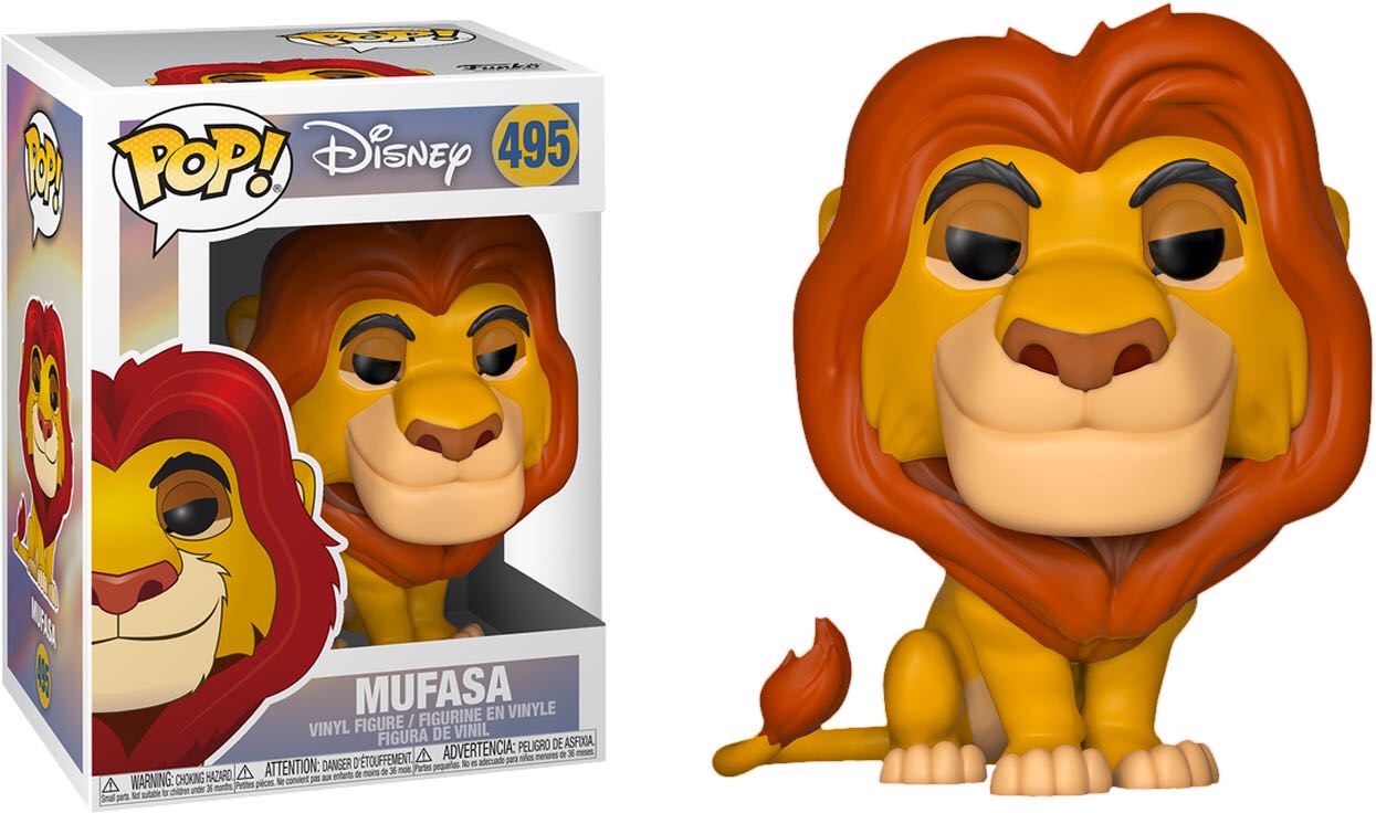 Mufasa - The Lion King vinyl figure collectible [Barcode 11635314] - Main Image 1