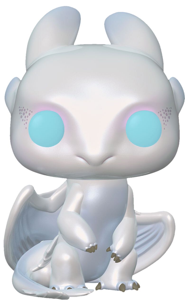 Light Fury - How to Train Your Dragon vinyl figure collectible [Barcode 889698363693] - Main Image 2