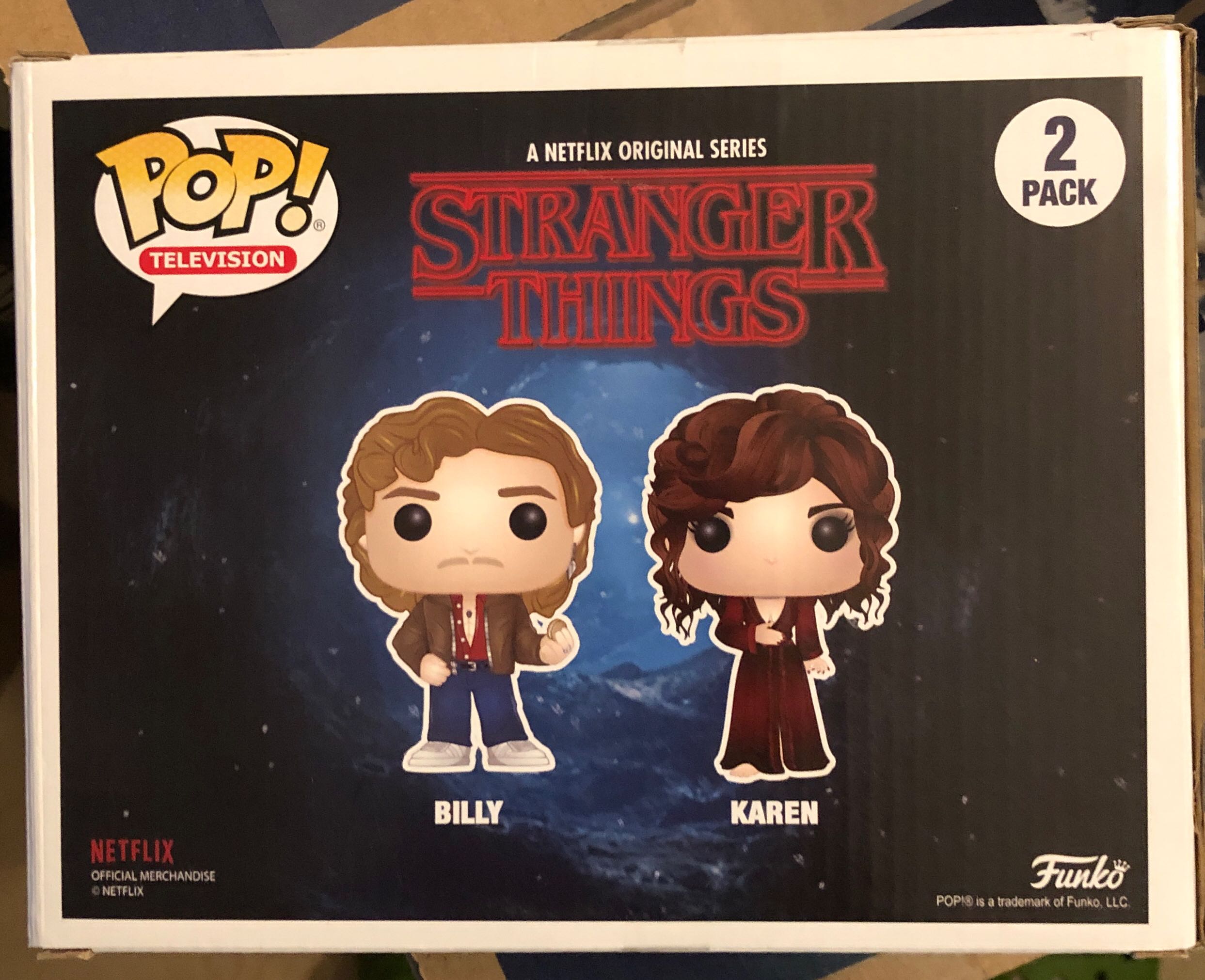 Billy & Karen - Stranger Things vinyl figure collectible [Barcode 889698308847] - Main Image 2