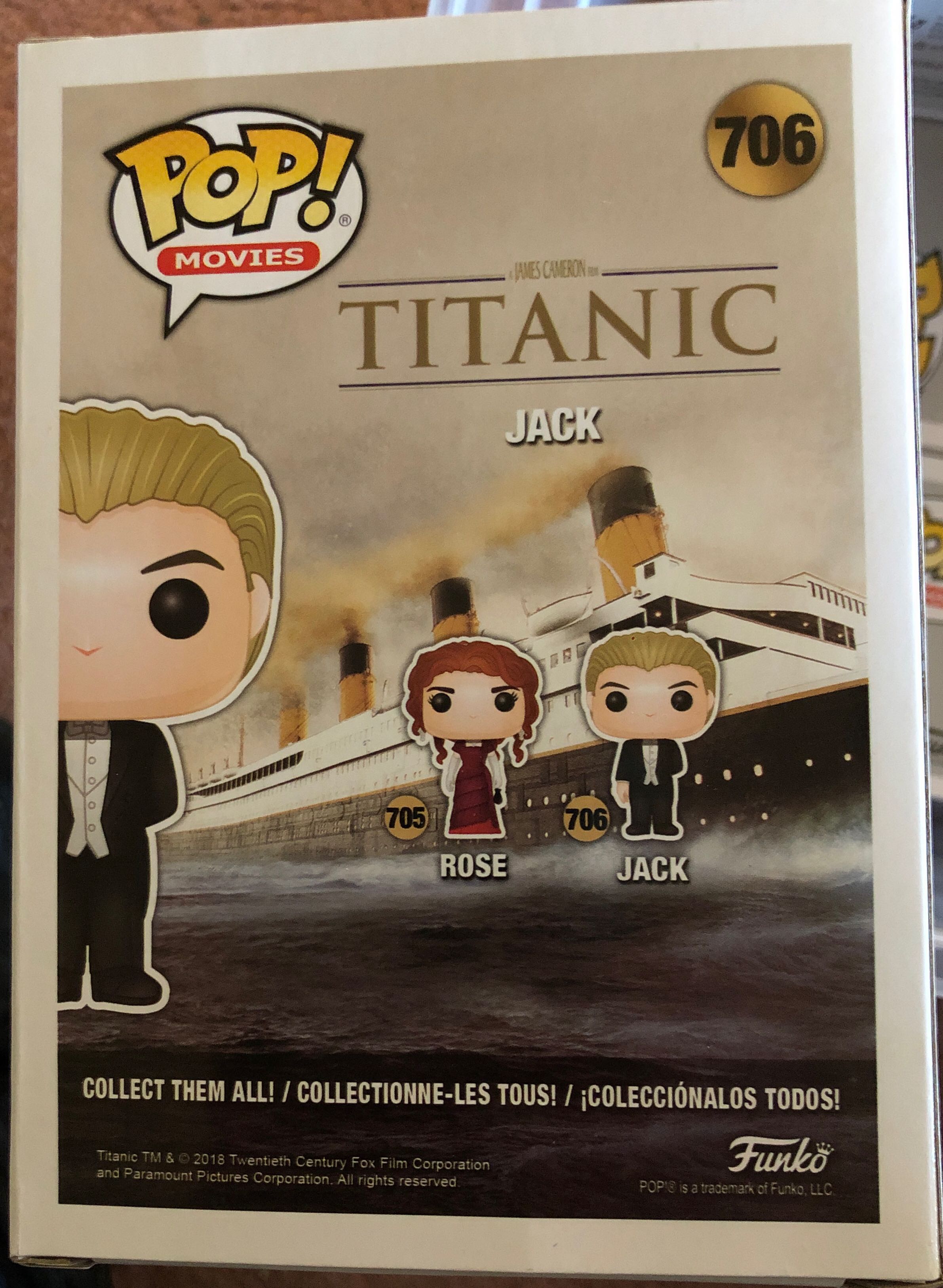 Jack - Titanic vinyl figure collectible [Barcode 889698364331] - Main Image 2
