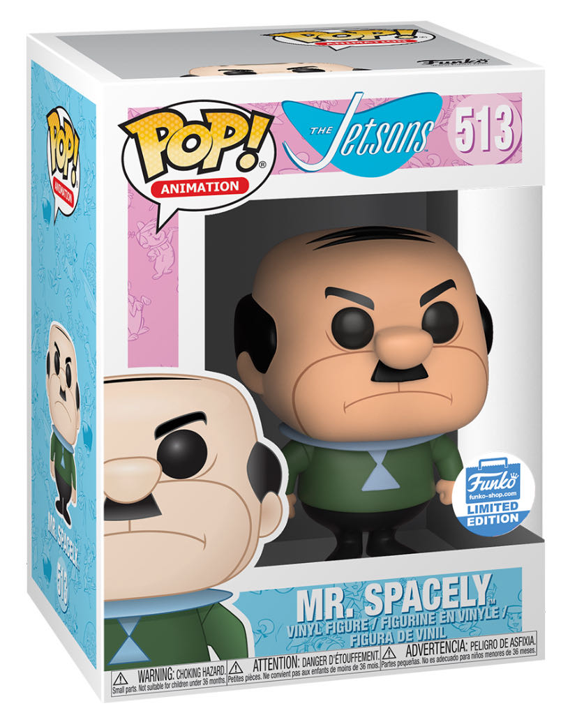 Mr. Spacely - Hanna-Barbera vinyl figure collectible [Barcode 889698355292] - Main Image 3