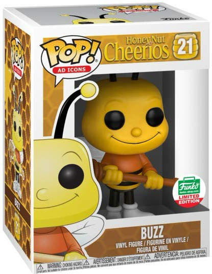 Ad Icon Honey Nut Cheerios $28 Buzz - Ad Icons vinyl figure collectible [Barcode 889698259224] - Main Image 3