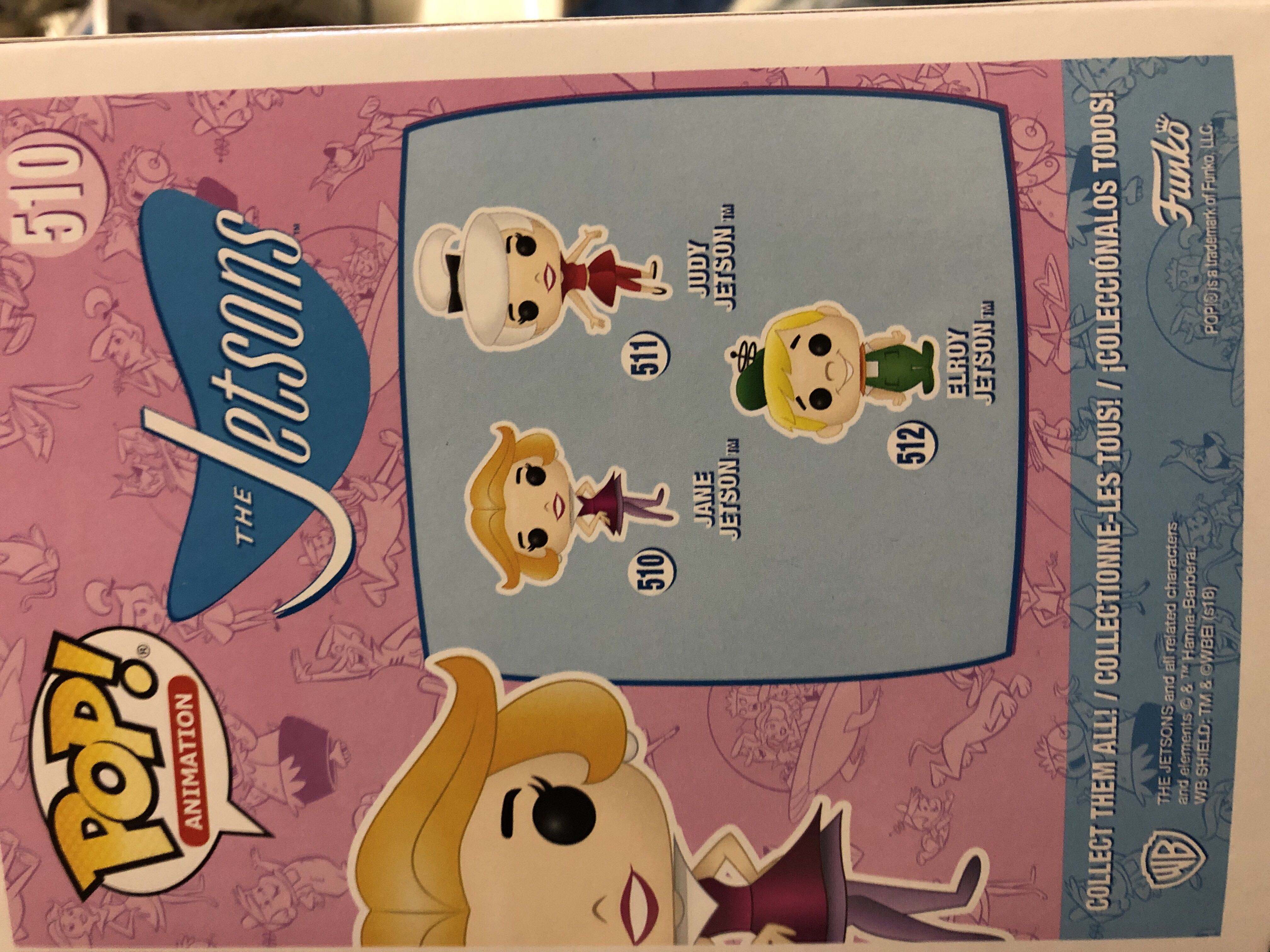 Jane Jetson - Hanna-Barbera vinyl figure collectible [Barcode 889698355278] - Main Image 2