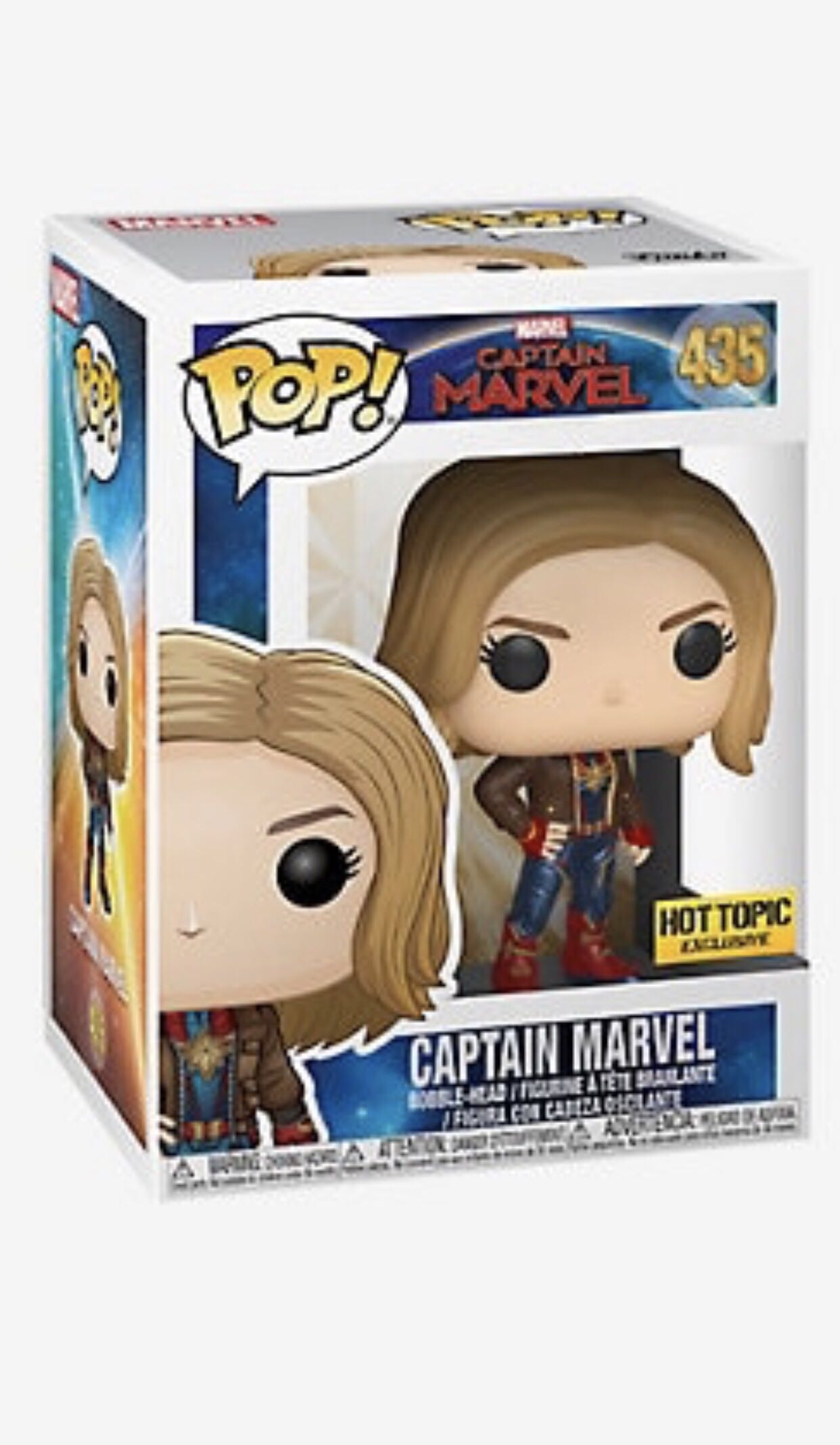 Captain Marvel - Captain Marvel vinyl figure collectible [Barcode 889698363594] - Main Image 3