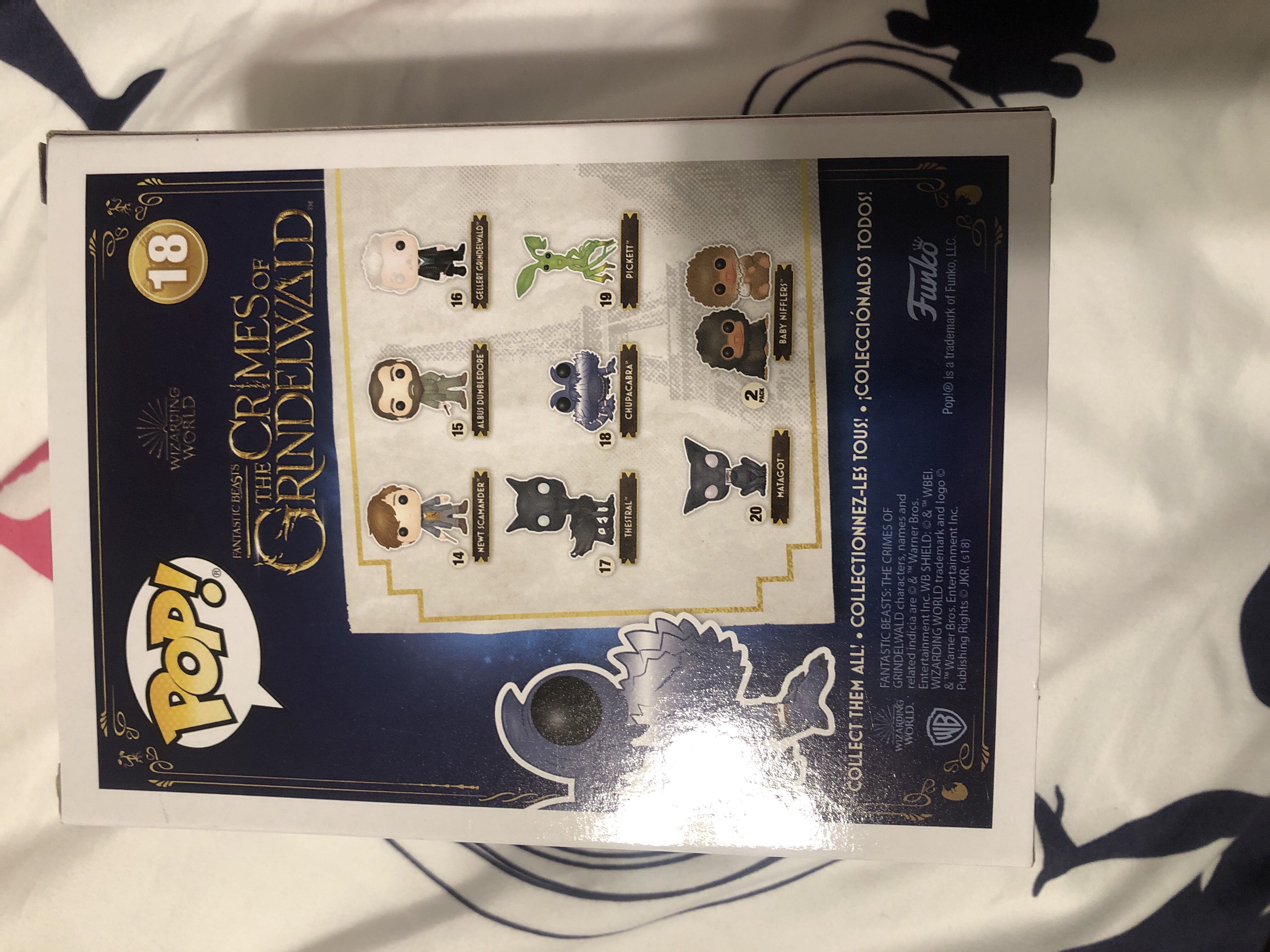 Fantastic Beast 2 ; Chupacabra (mouth closed) LISTED - Fantastic Beasts And Where to Find Them vinyl figure collectible [Barcode 11525512] - Main Image 2