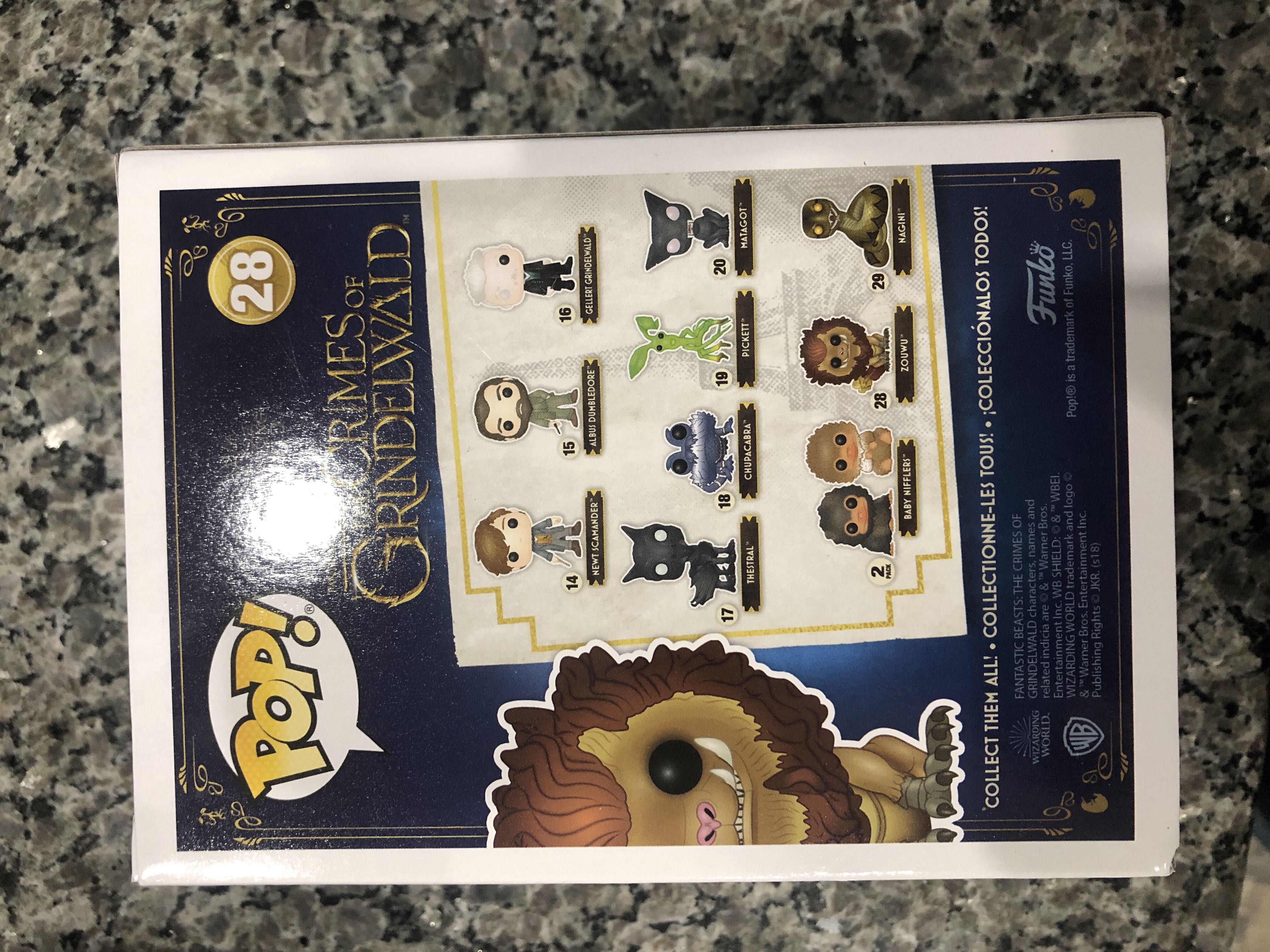 Zouwu - Fantastic Beasts: The Crimes of Grindelwald vinyl figure collectible [Barcode 889698361491] - Main Image 2