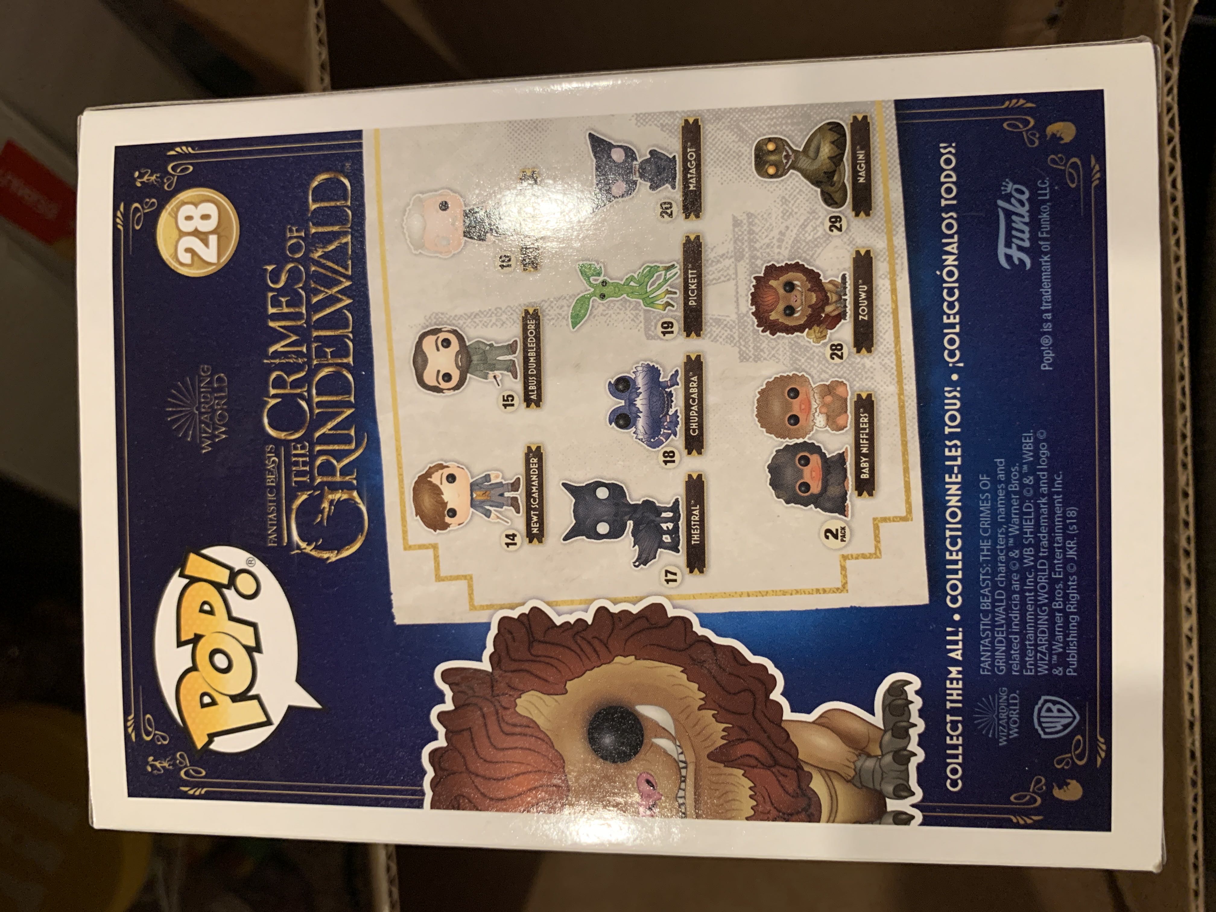 Zouwu - Fantastic Beasts: The Crimes of Grindelwald vinyl figure collectible [Barcode 889698361491] - Main Image 3