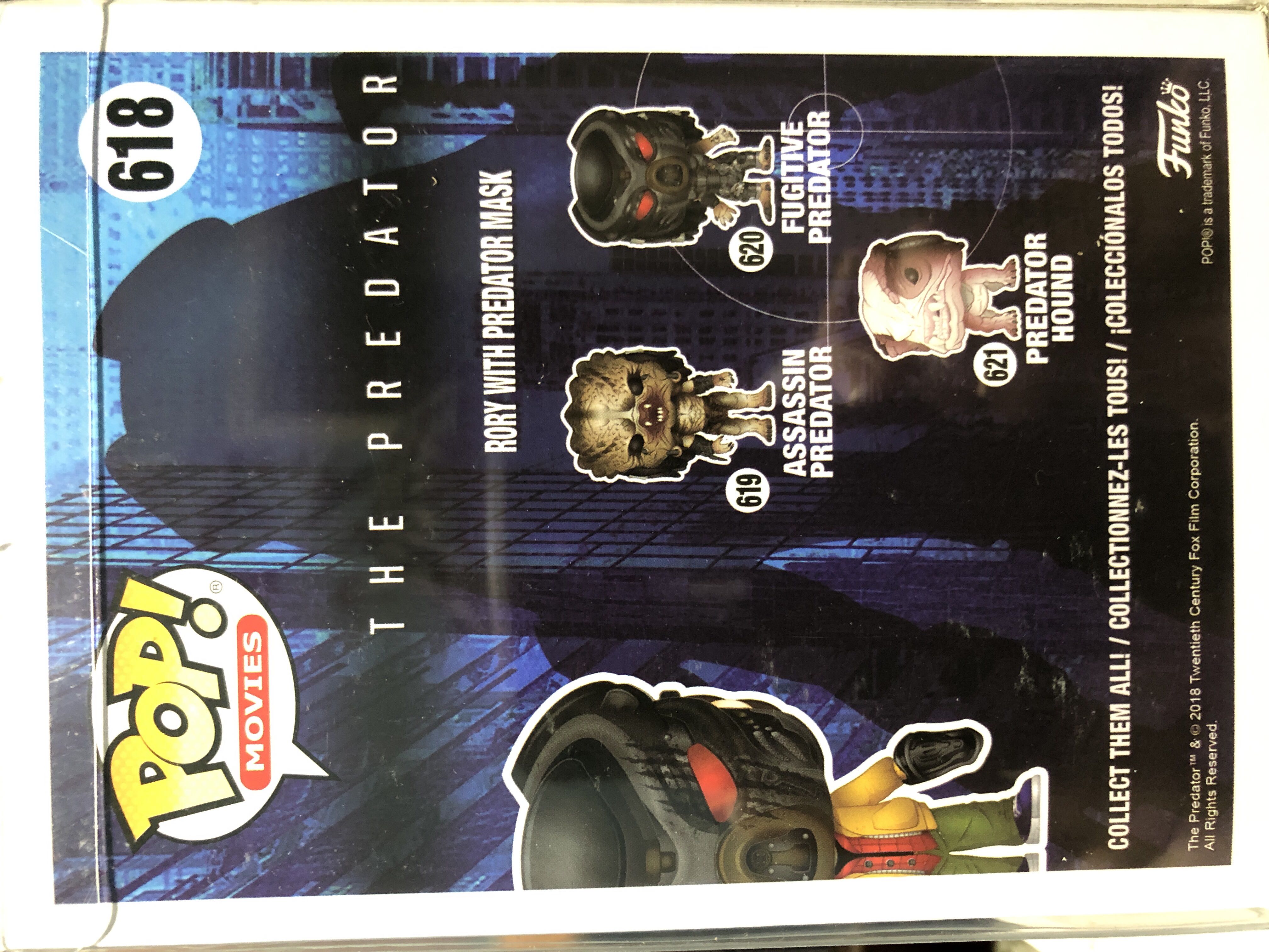 Rory With Predator Mask - Predator vinyl figure collectible [Barcode 889698312899] - Main Image 2