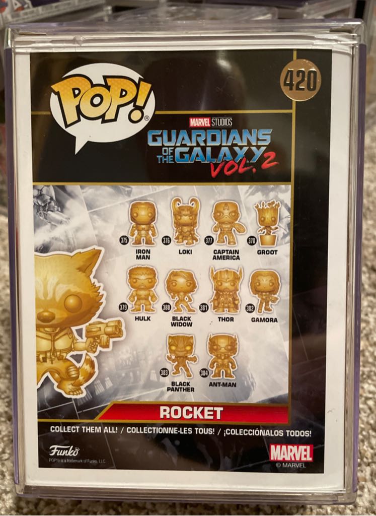 Rocket - Marvel Universe vinyl figure collectible [Barcode 889698348829] - Main Image 2