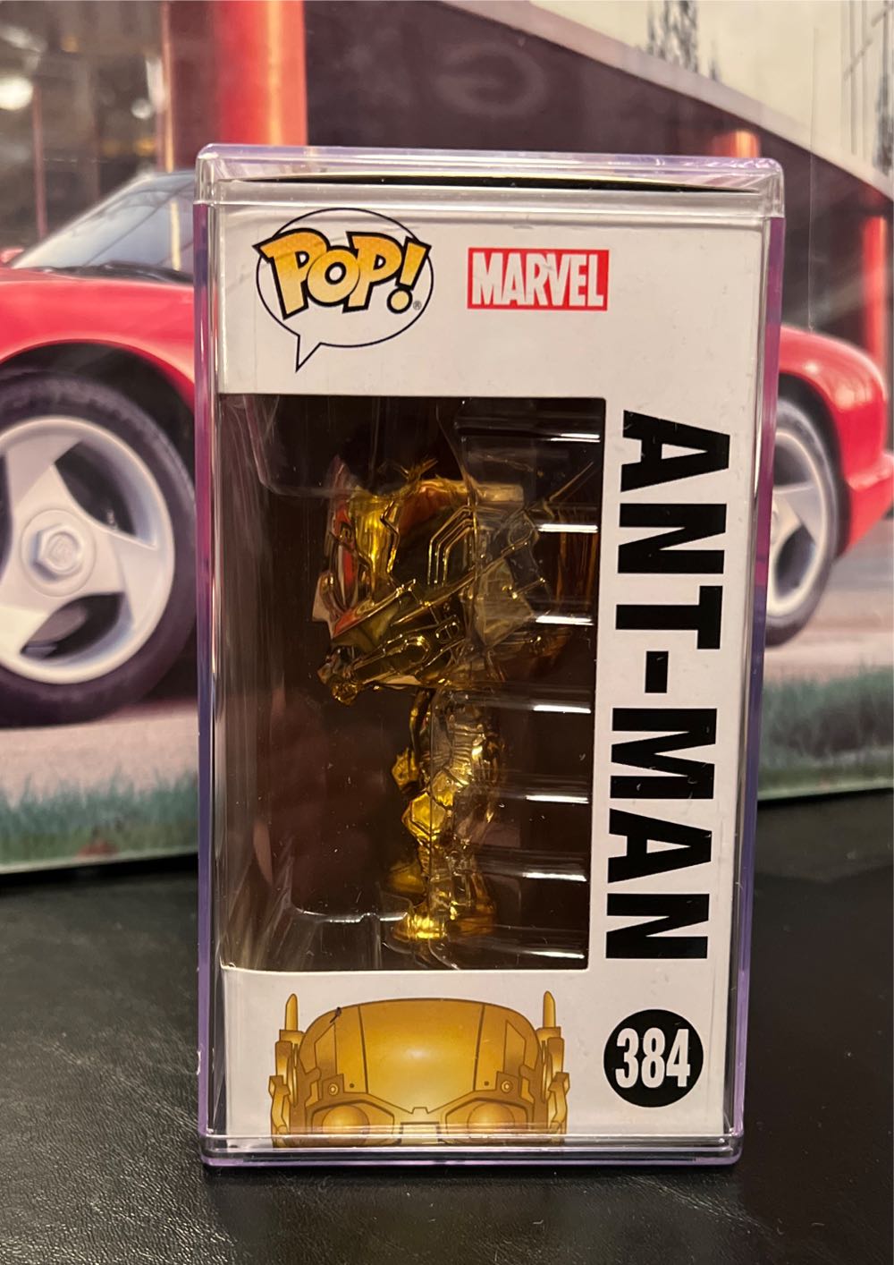 Ant - Man - 384  - (golden Edition) Marvel Studios - The First Ten Years - Funko Pop - Marvel Universe vinyl figure collectible [Barcode 889698335218] - Main Image 3