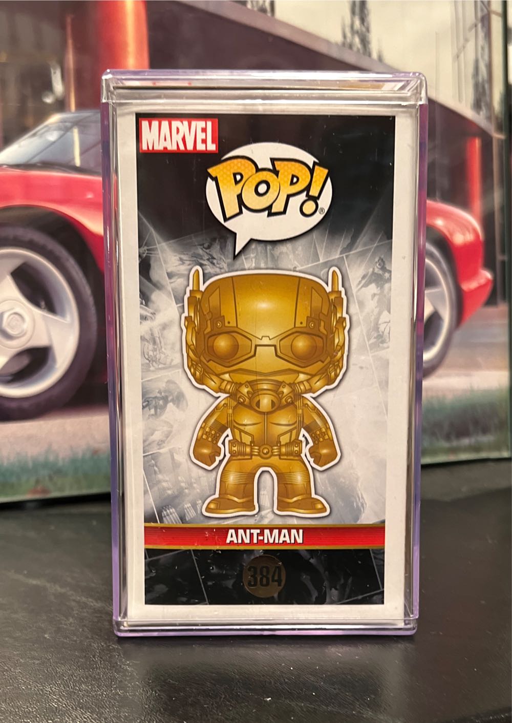 Ant - Man - 384  - (golden Edition) Marvel Studios - The First Ten Years - Funko Pop - Marvel Universe vinyl figure collectible [Barcode 889698335218] - Main Image 4