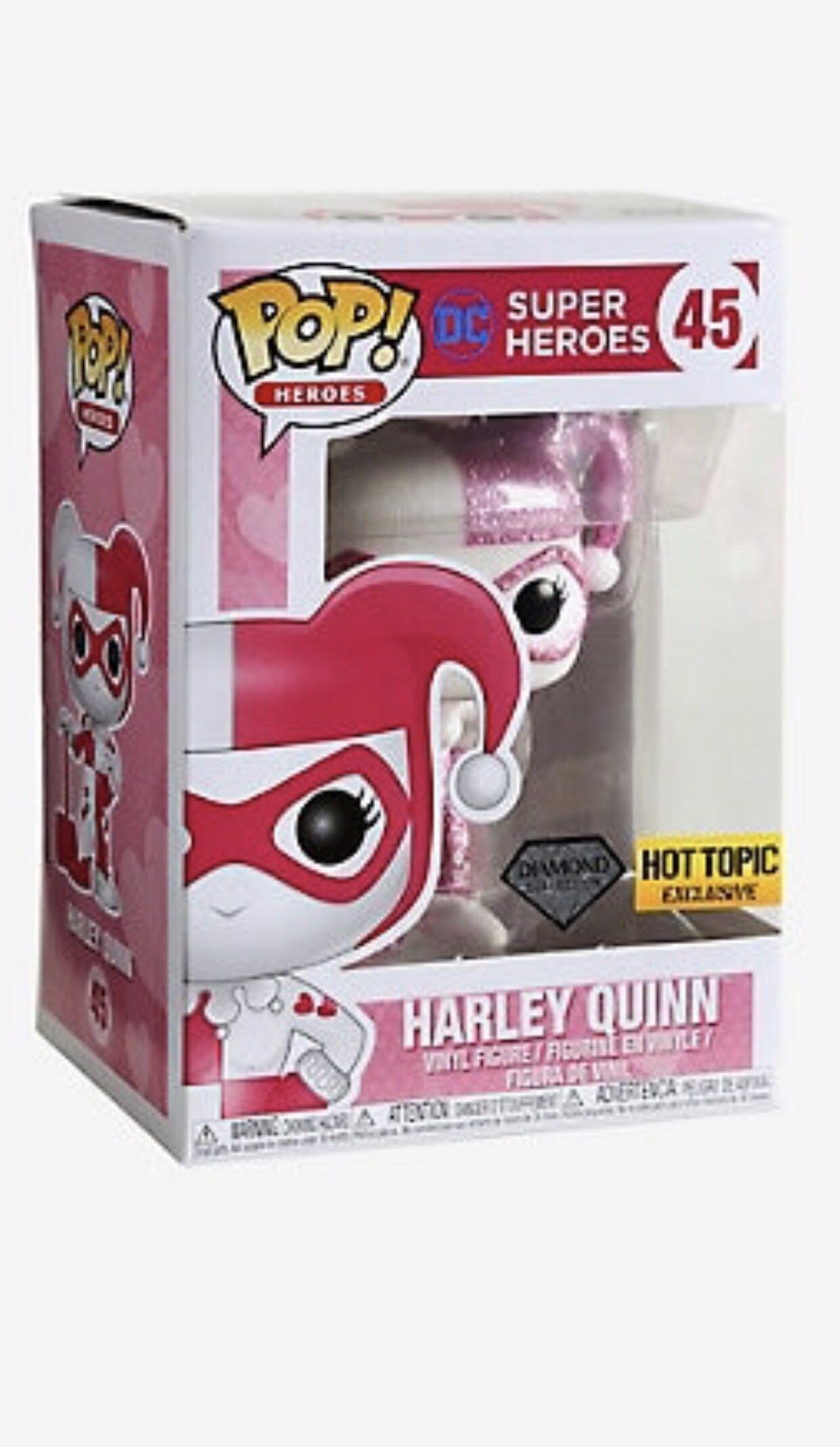 DC Superheroes: Harley Quinn (Diamond) - Batman vinyl figure collectible [Barcode 889698348270] - Main Image 3