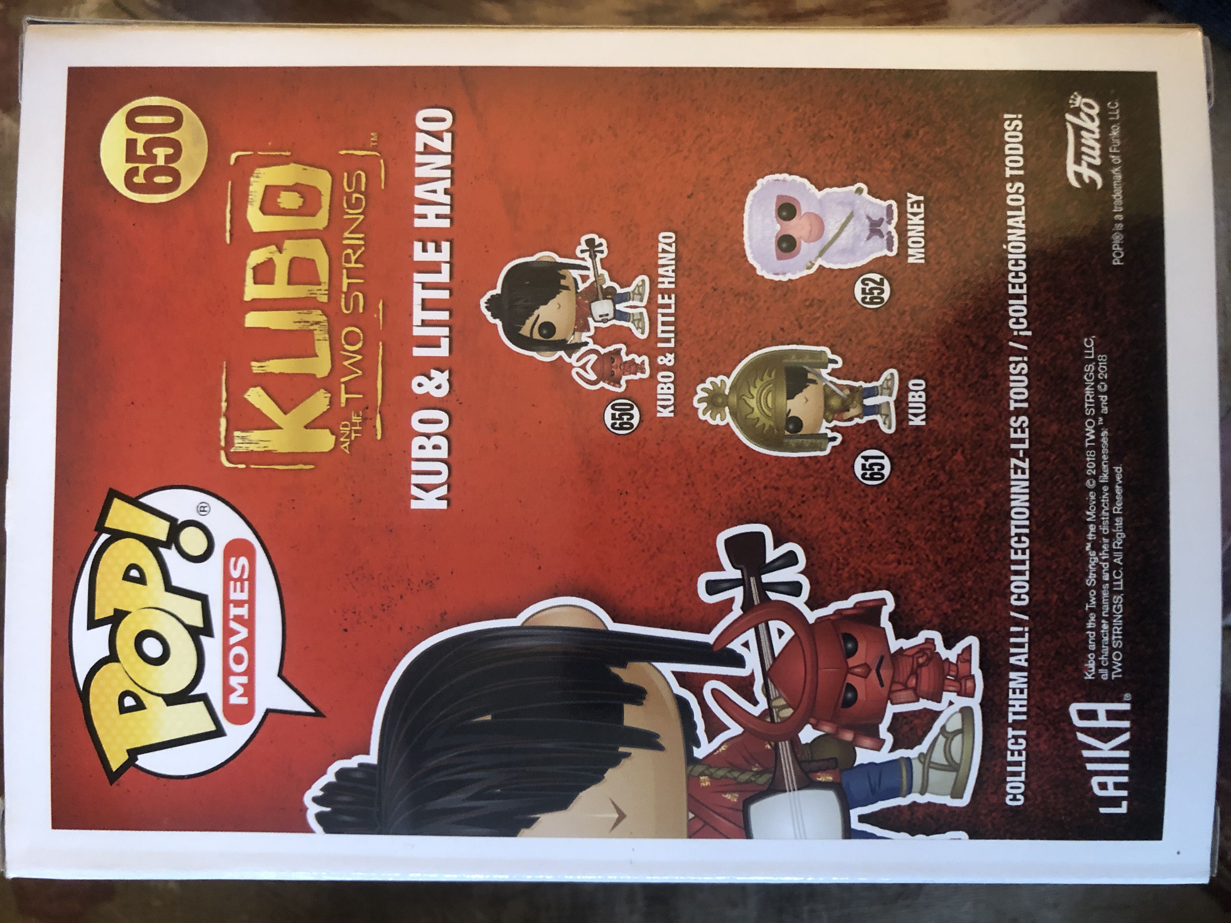 Kubo & The 2 Strings - Kubo & little Hanzo   vinyl figure collectible - Main Image 2