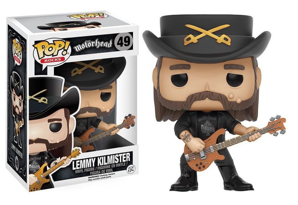 Lemmy Kilmister - Musicians vinyl figure collectible [Barcode 889698102650] - Main Image 2