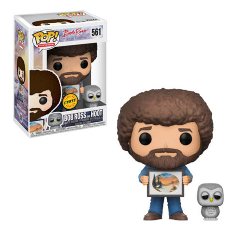 Bob Ross And Hoot - 8 Mile vinyl figure collectible [Barcode 889698257015] - Main Image 2