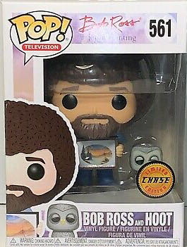 Bob Ross And Hoot - 8 Mile vinyl figure collectible [Barcode 889698257015] - Main Image 3