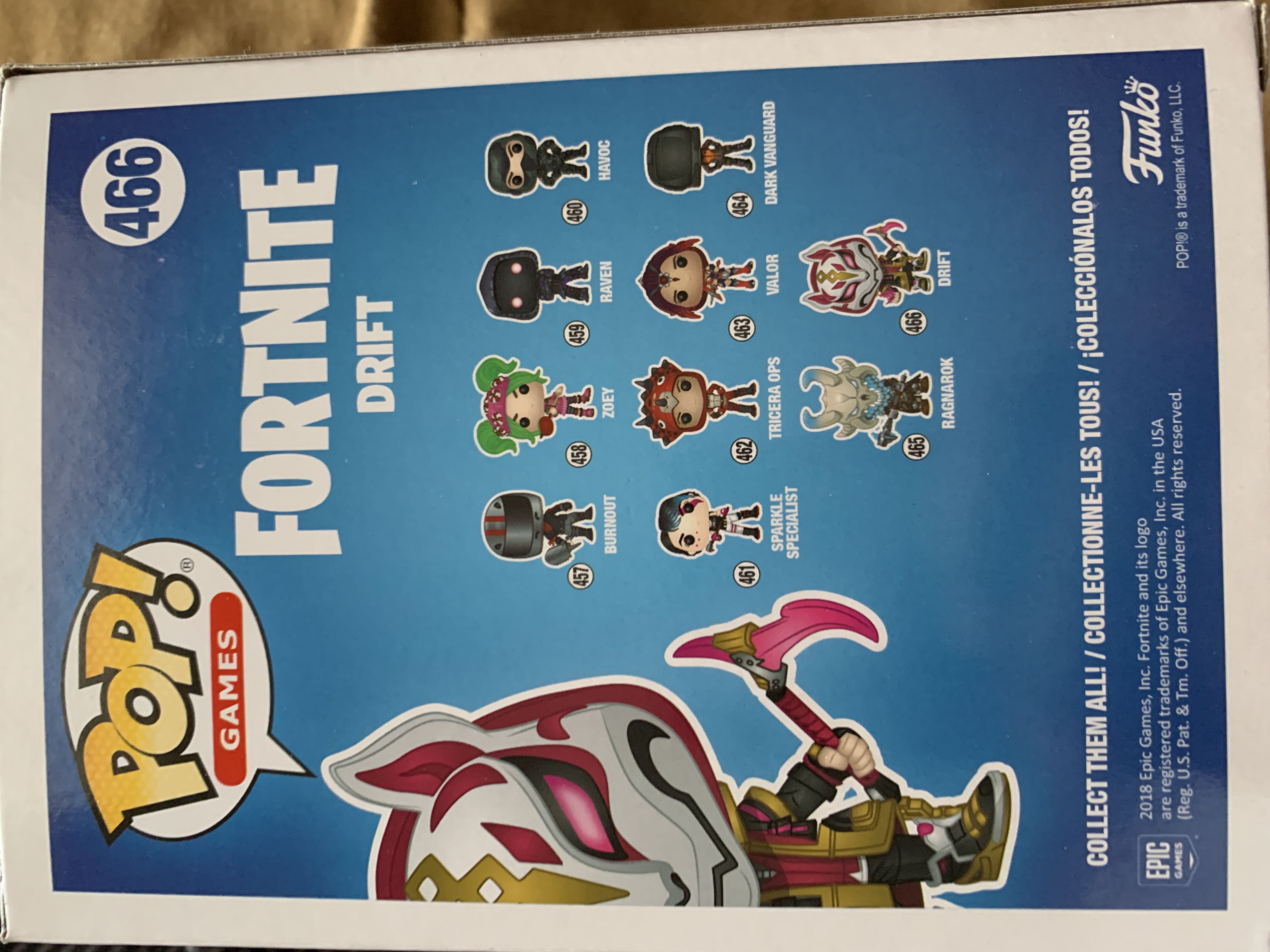 Drift - Fortnite vinyl figure collectible [Barcode 889698369763] - Main Image 2