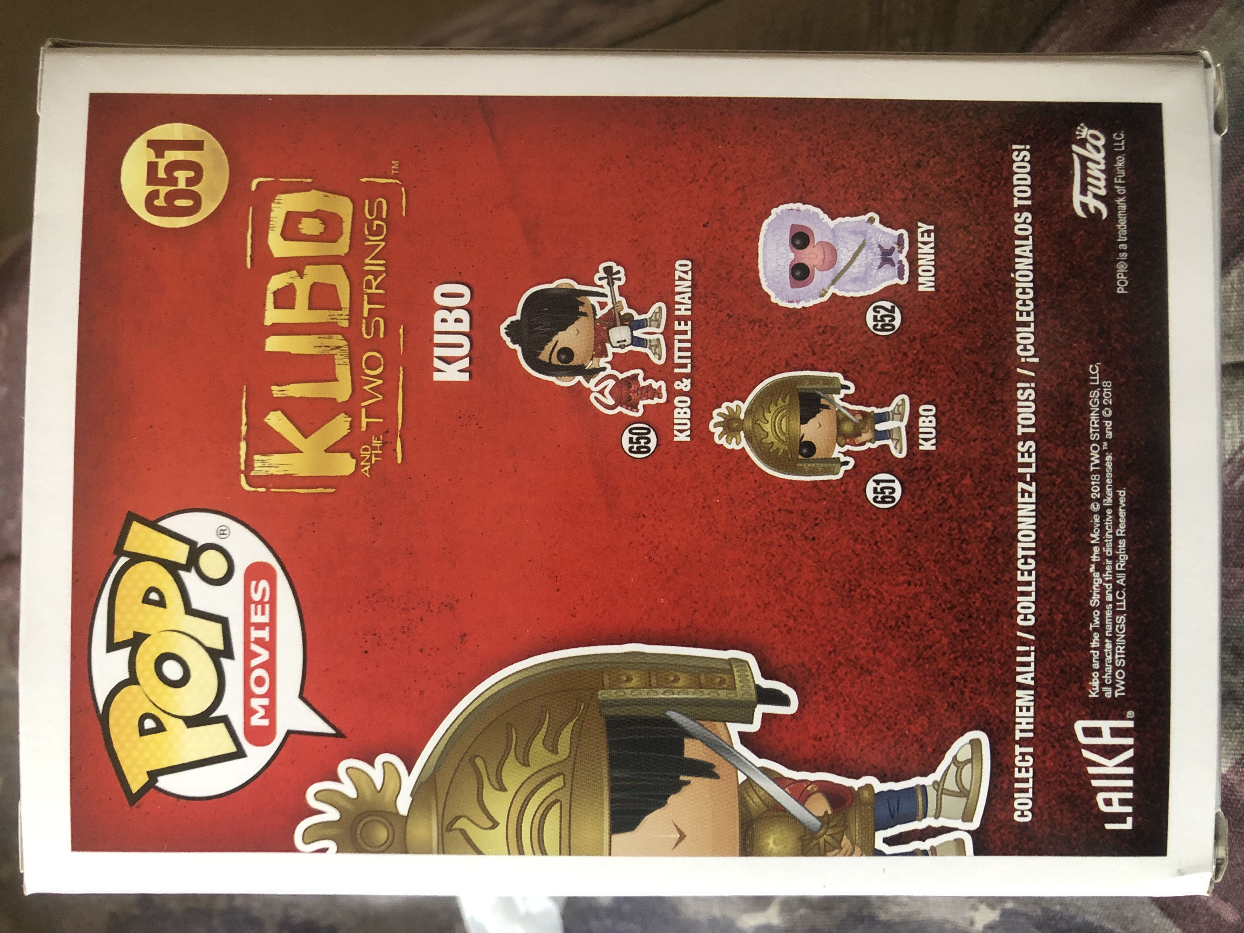 Kubo (Armor)  vinyl figure collectible [Barcode 889698329798] - Main Image 2