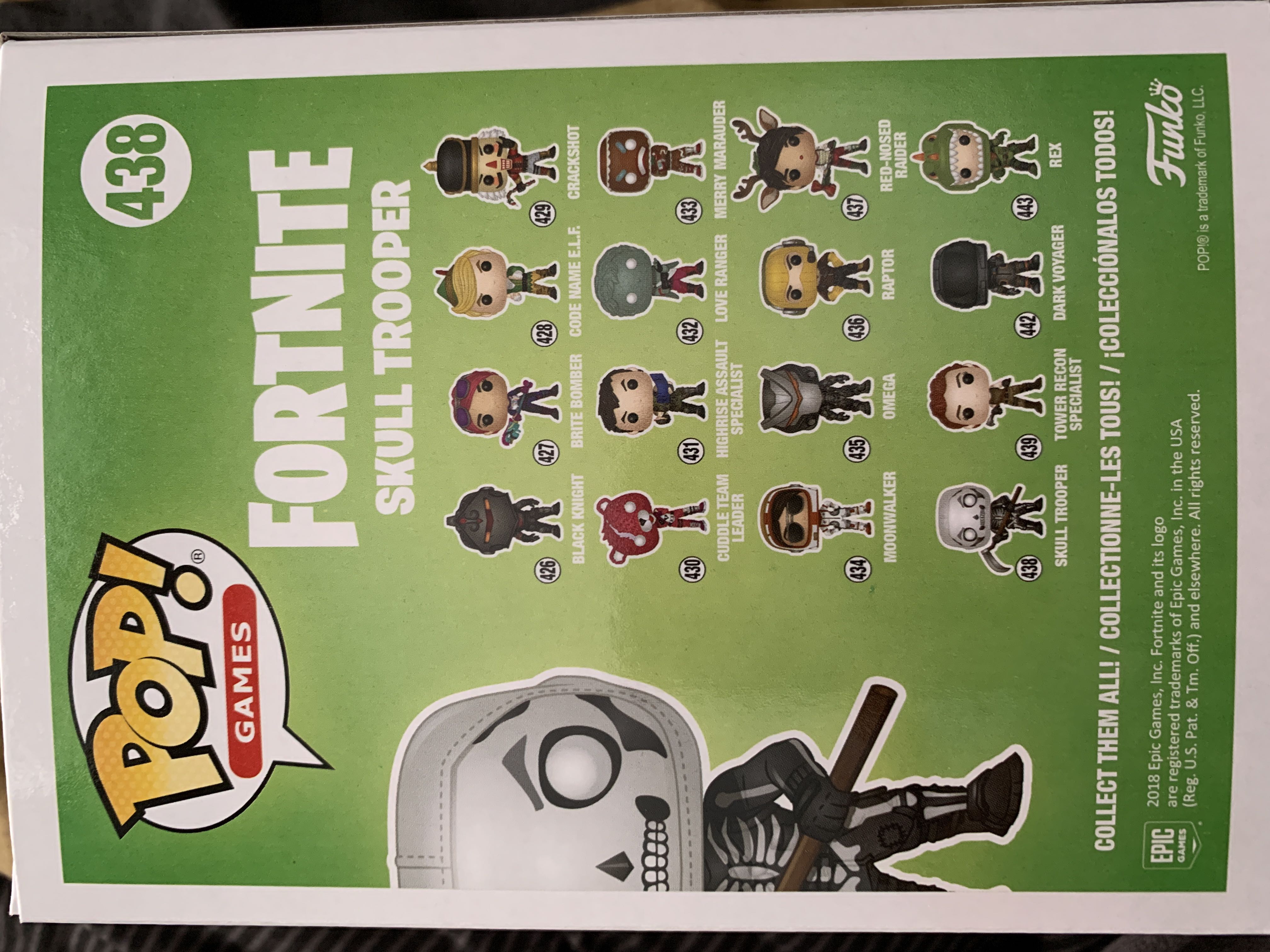 Skull Trooper - Fortnite vinyl figure collectible [Barcode 889698344708] - Main Image 2