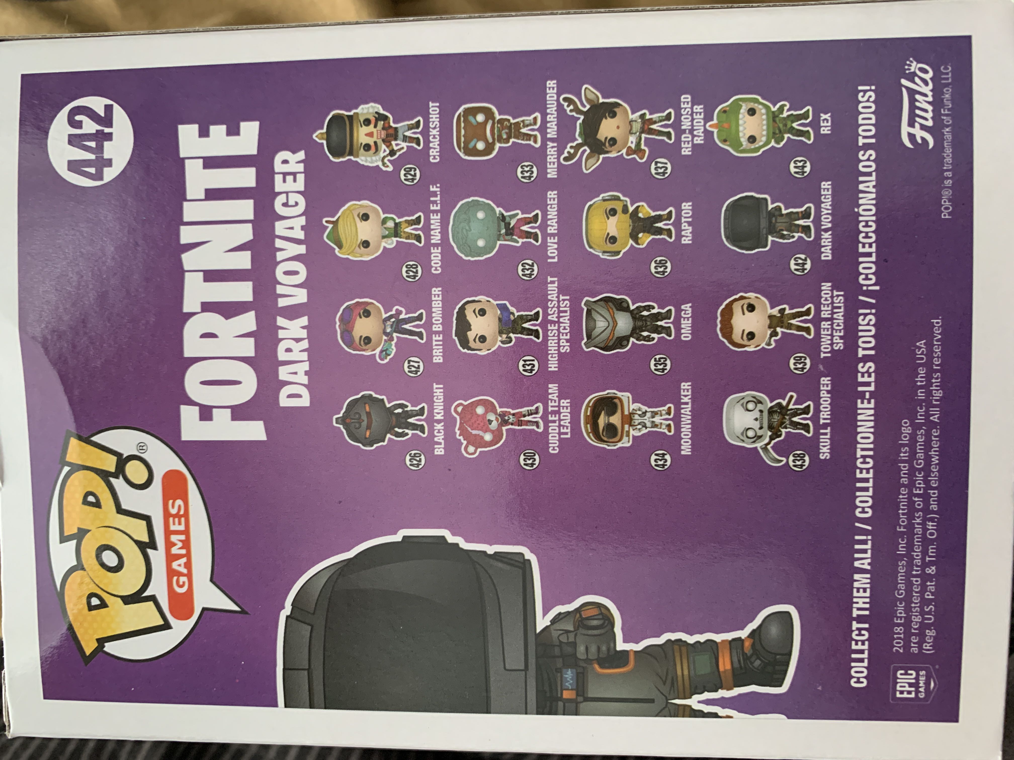 Dark Voyager - Fortnite vinyl figure collectible [Barcode 889698349918] - Main Image 2