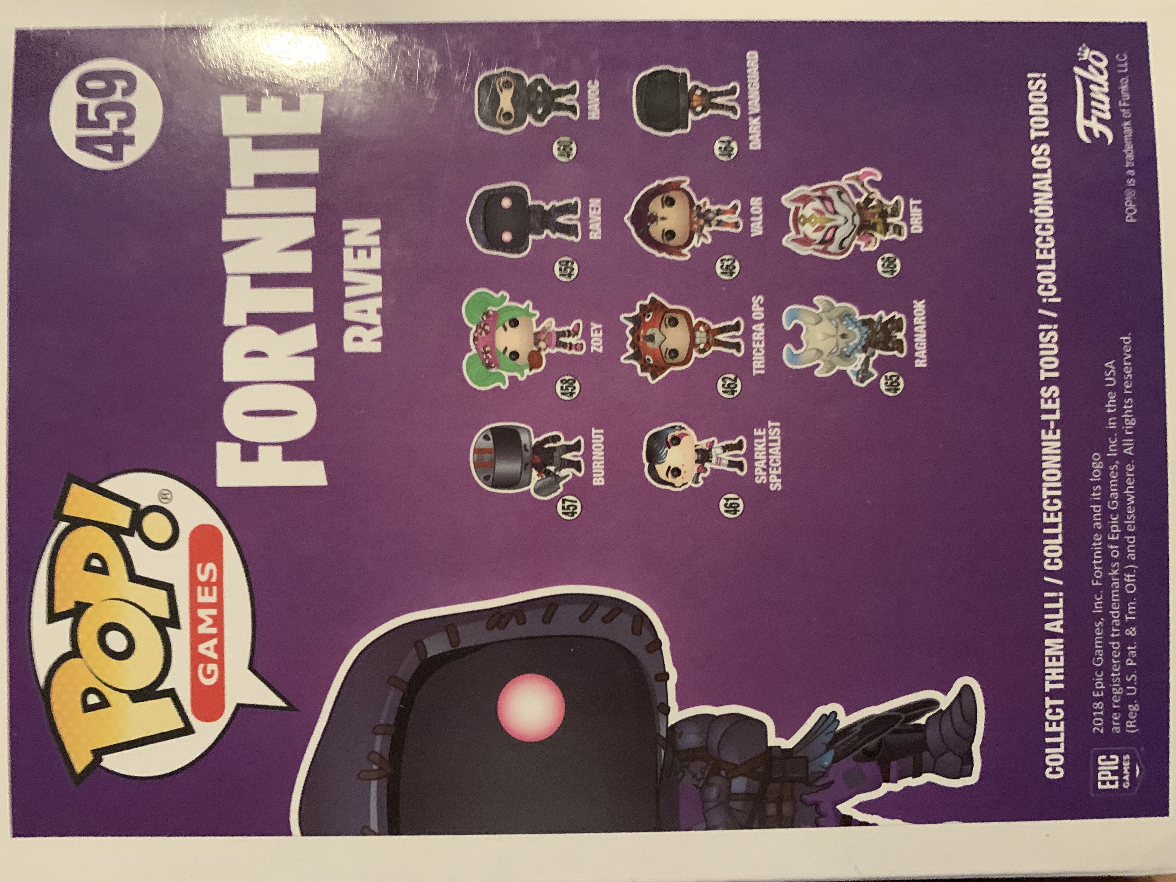 Raven - Fortnite vinyl figure collectible [Barcode 889698360203] - Main Image 2