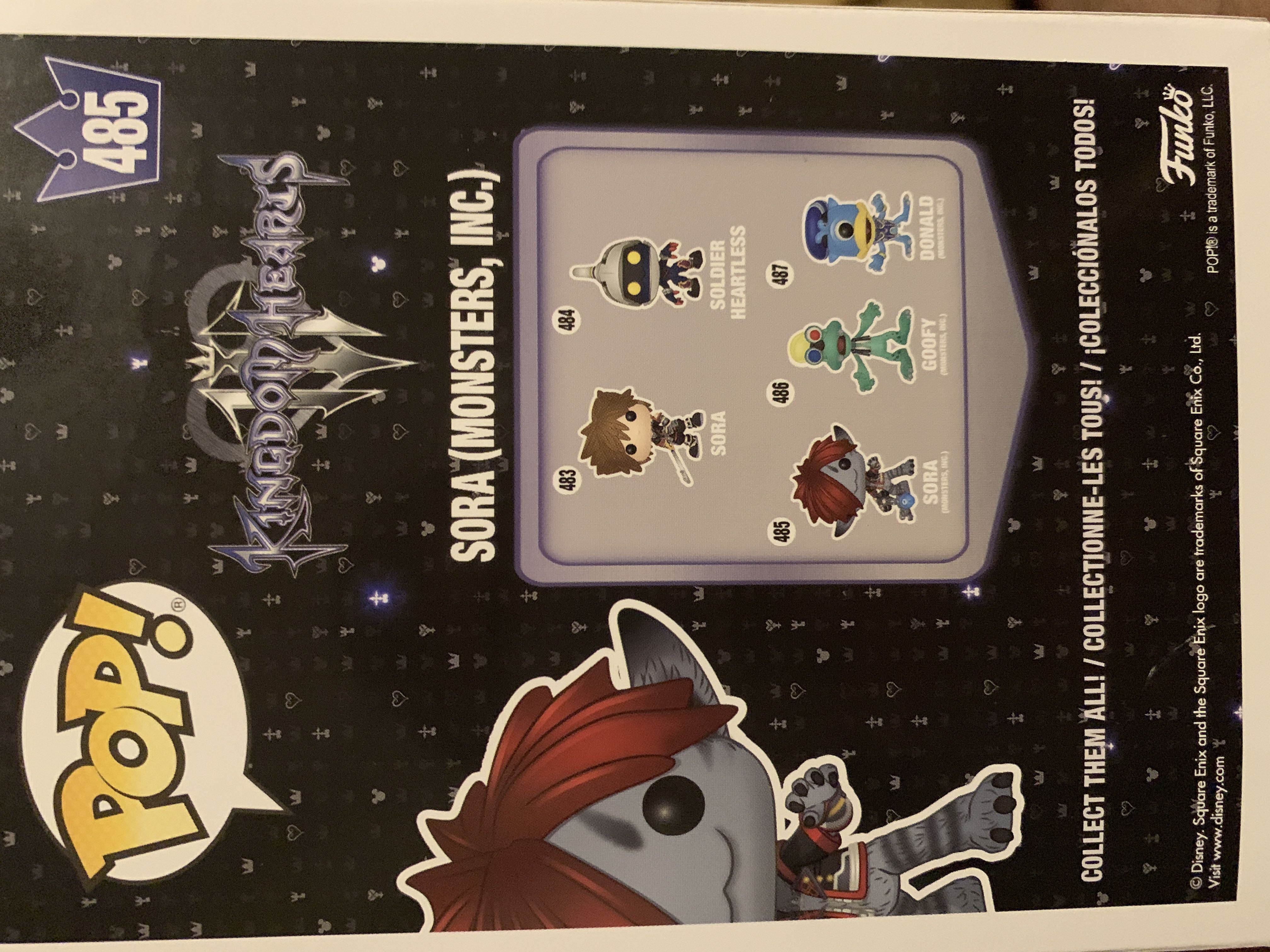 Sora (Monsters, Inc.) 13,20€ - Kingdom Hearts vinyl figure collectible [Barcode 889698340625] - Main Image 2