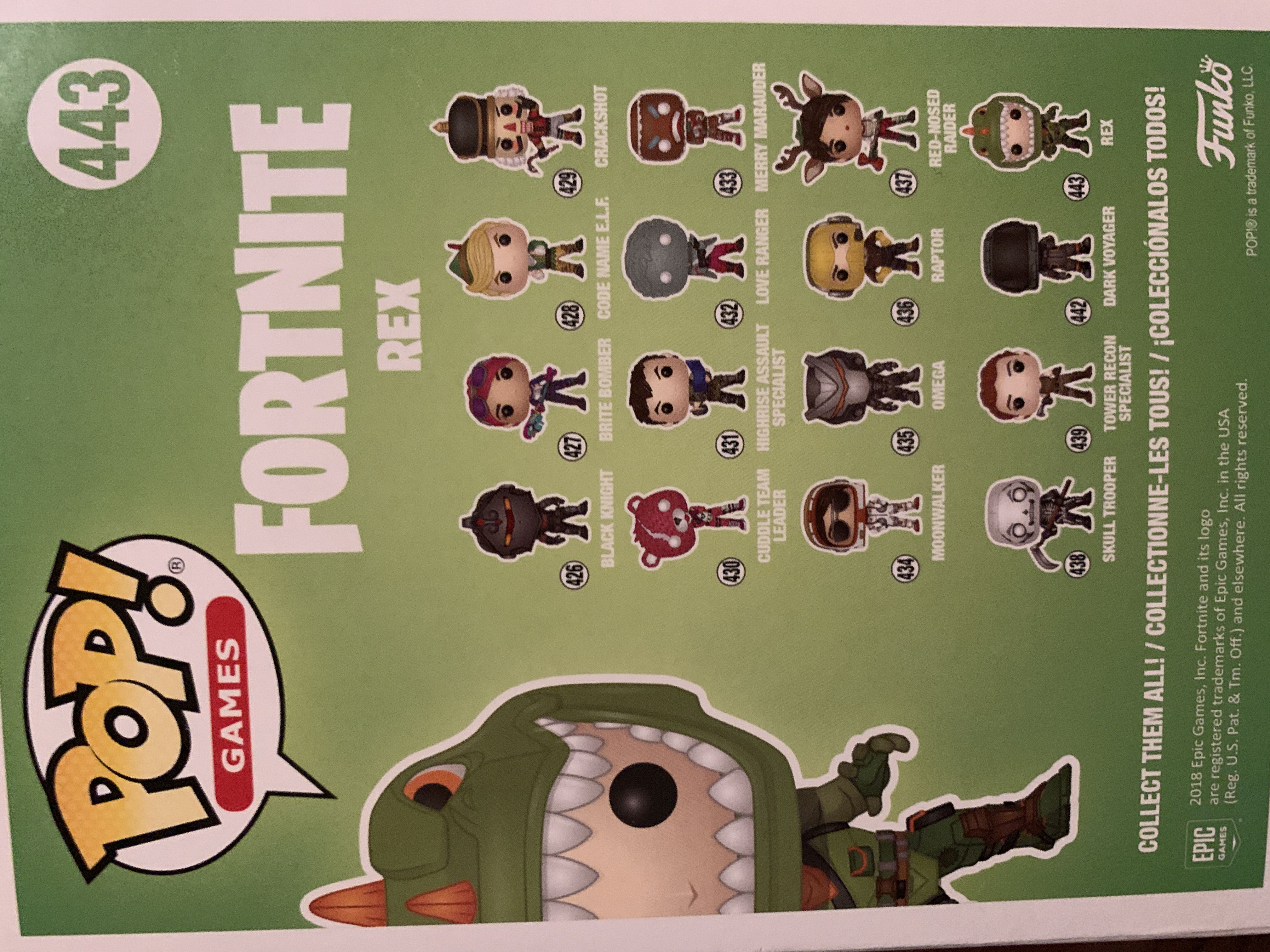 Rex - Fortnite vinyl figure collectible [Barcode 889698349574] - Main Image 2