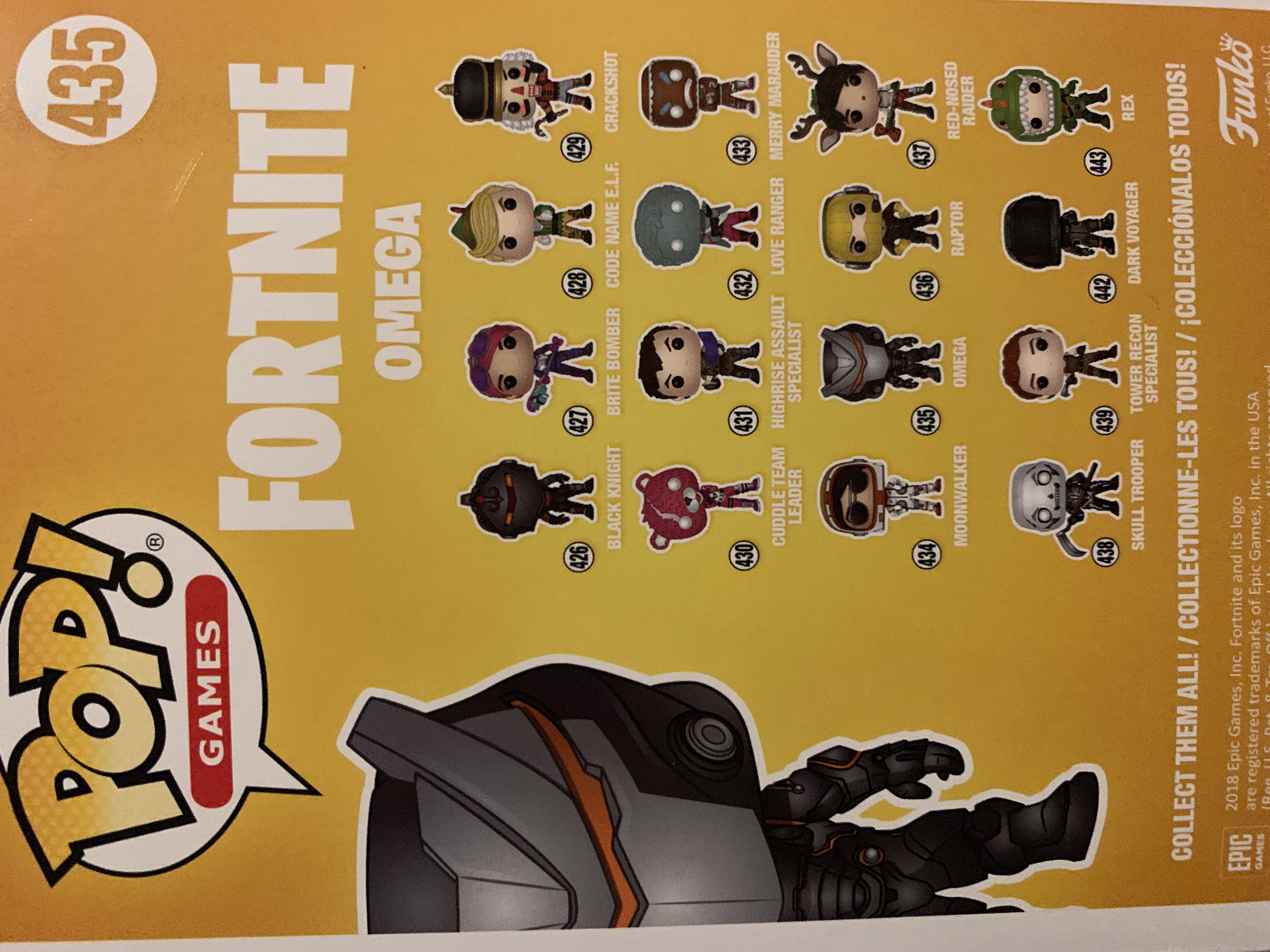 Omega - Fortnite vinyl figure collectible [Barcode 889698360173] - Main Image 2