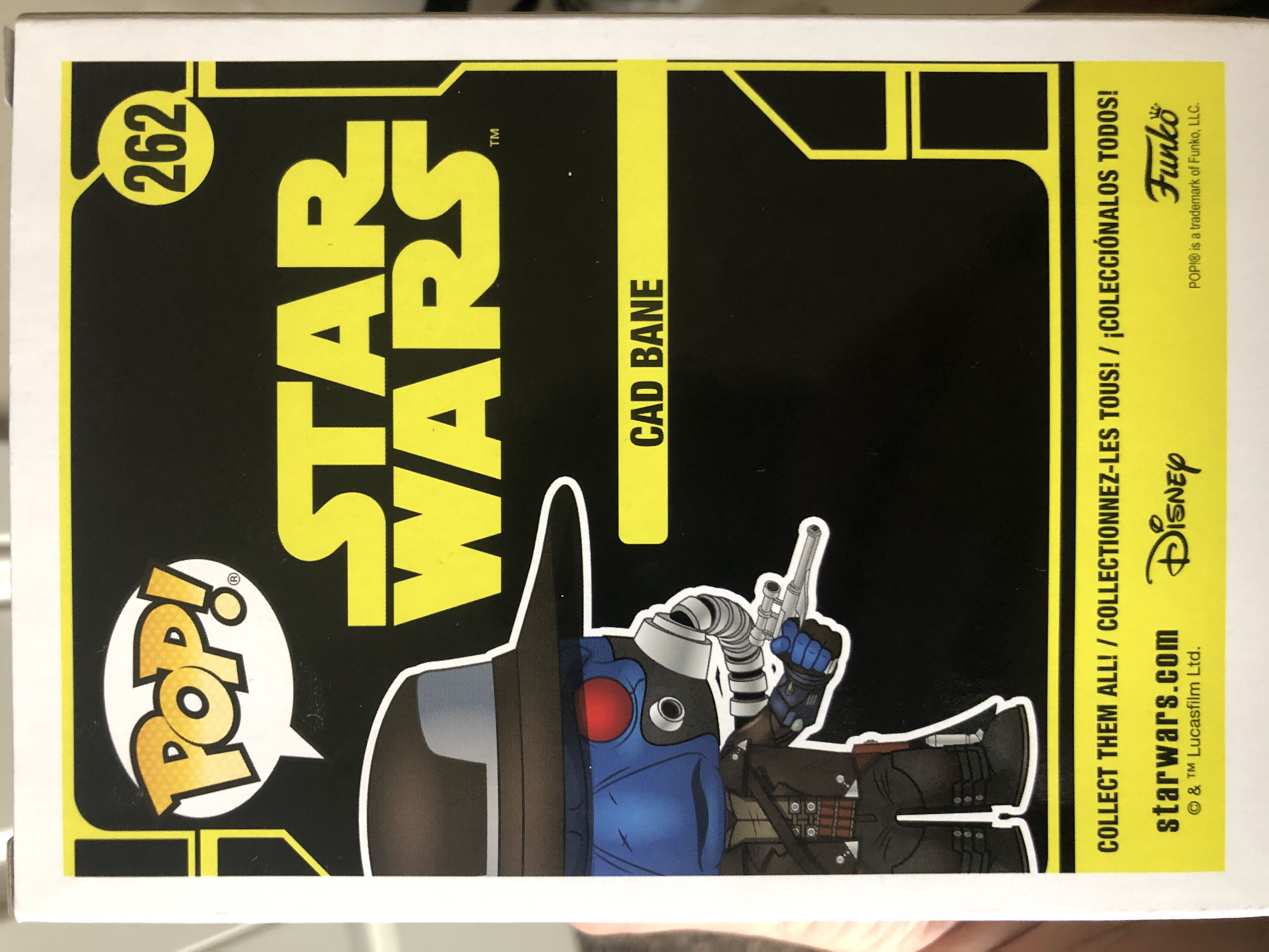 Cad Bane - Star Wars: Clone Wars vinyl figure collectible [Barcode 11400004] - Main Image 2