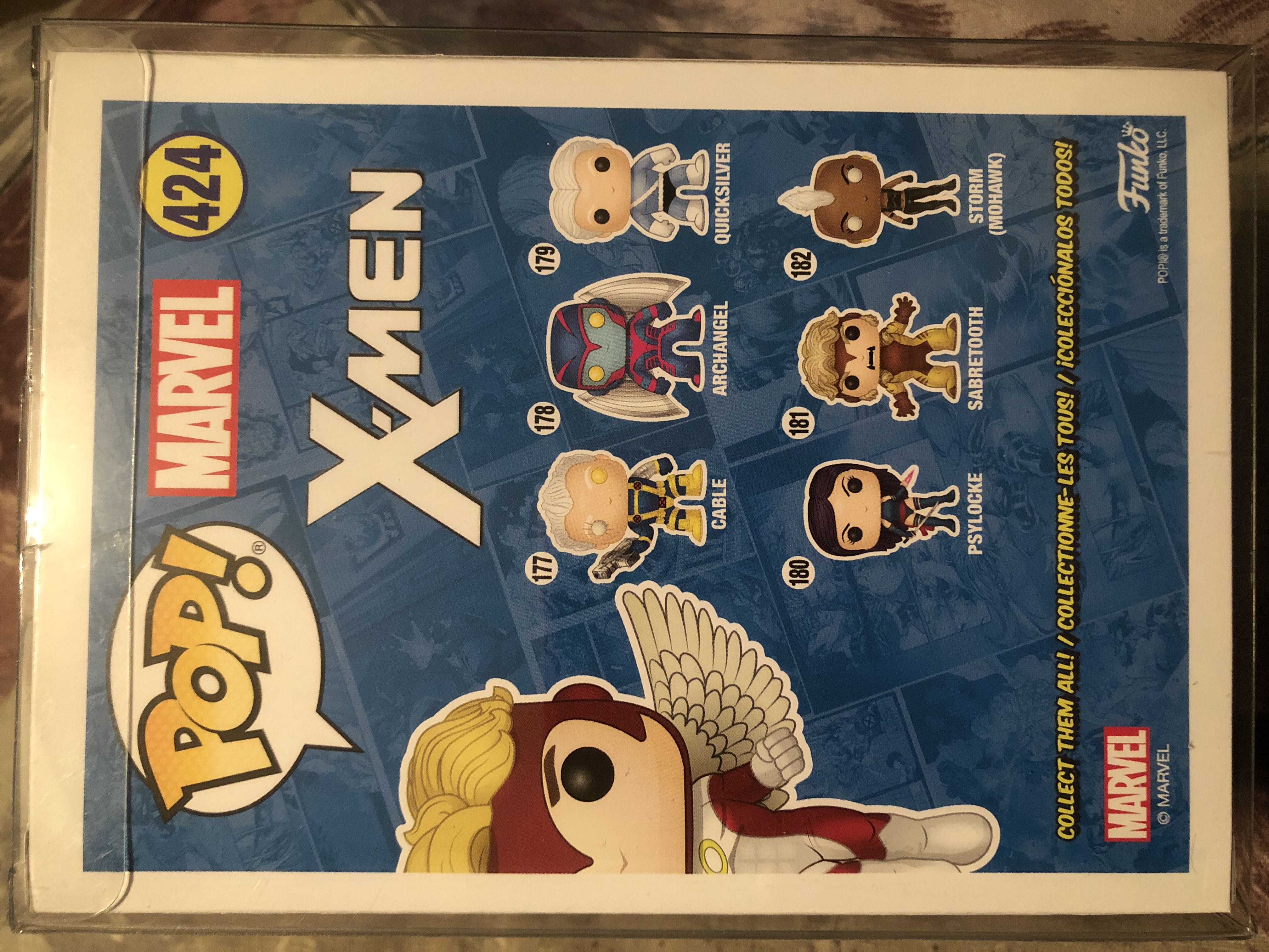 Angel - X-Men vinyl figure collectible [Barcode 889698362078] - Main Image 2