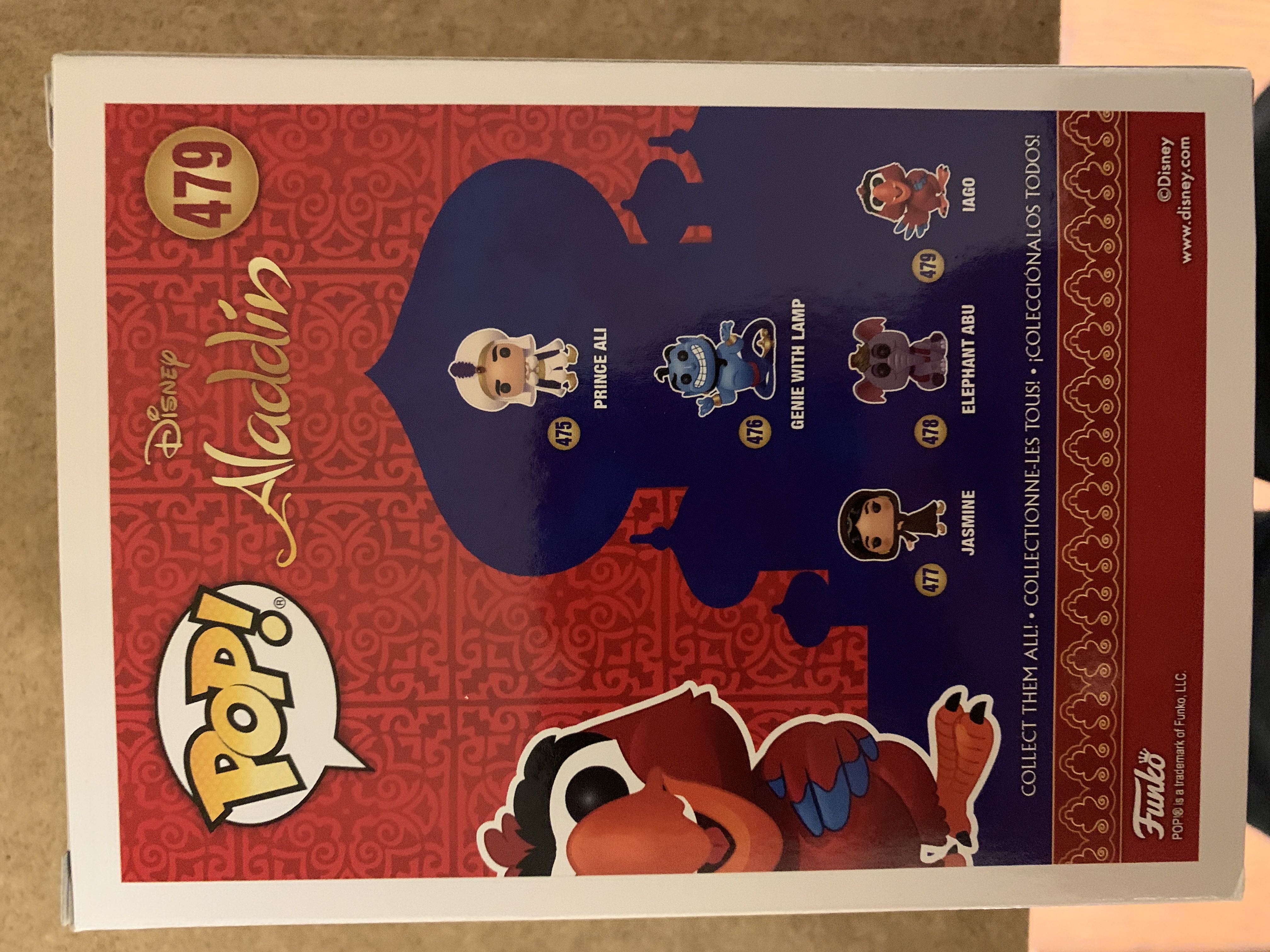 Aladdin: Iago #479 - Aladdin vinyl figure collectible [Barcode 11612192] - Main Image 3