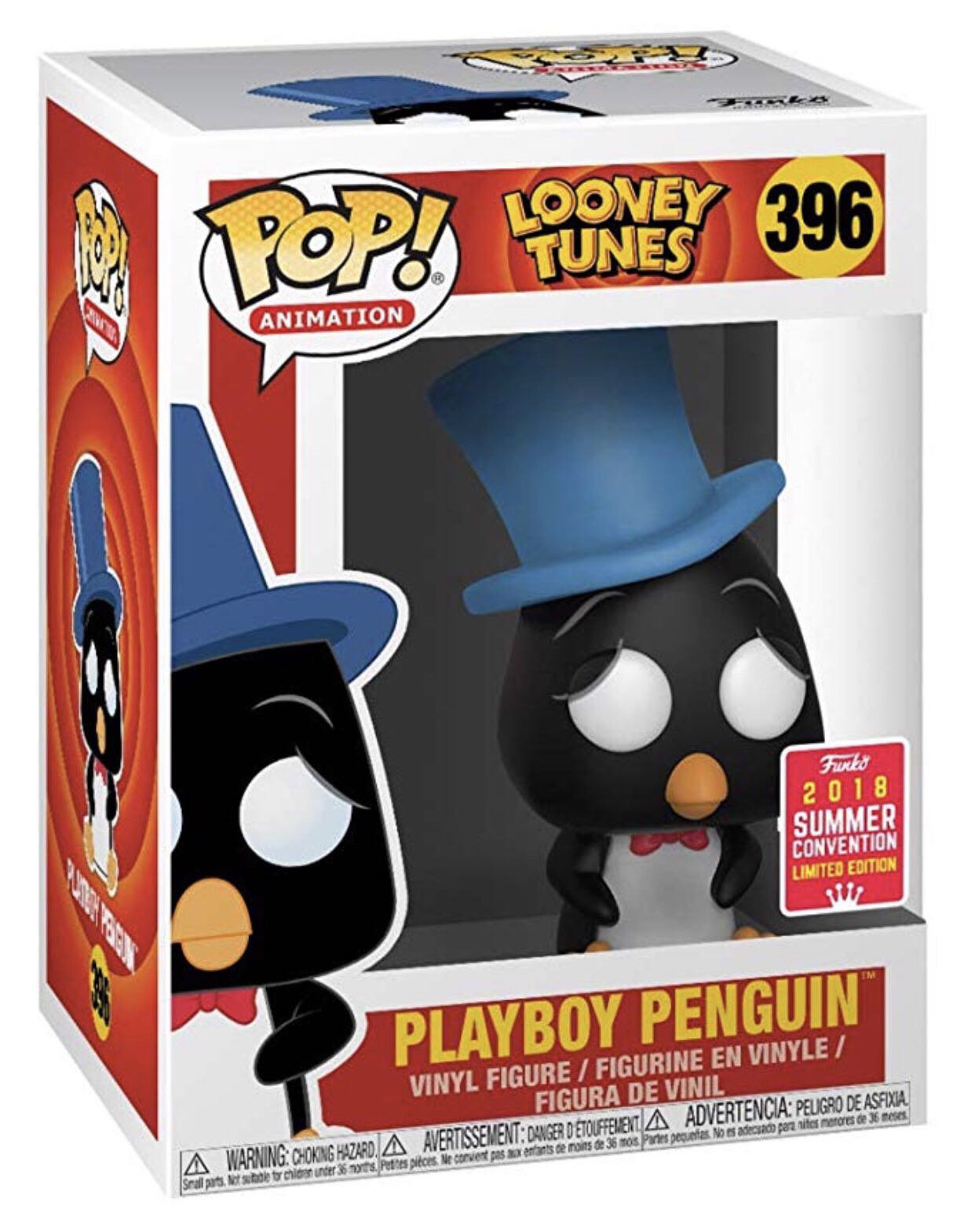 Playboy Penguin - Looney Tunes vinyl figure collectible [Barcode 889698303408] - Main Image 3