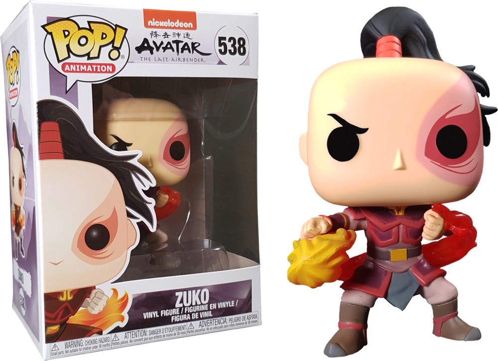 Zuko - Avatar: The Last Airbender vinyl figure collectible [Barcode 889698364669] - Main Image 4