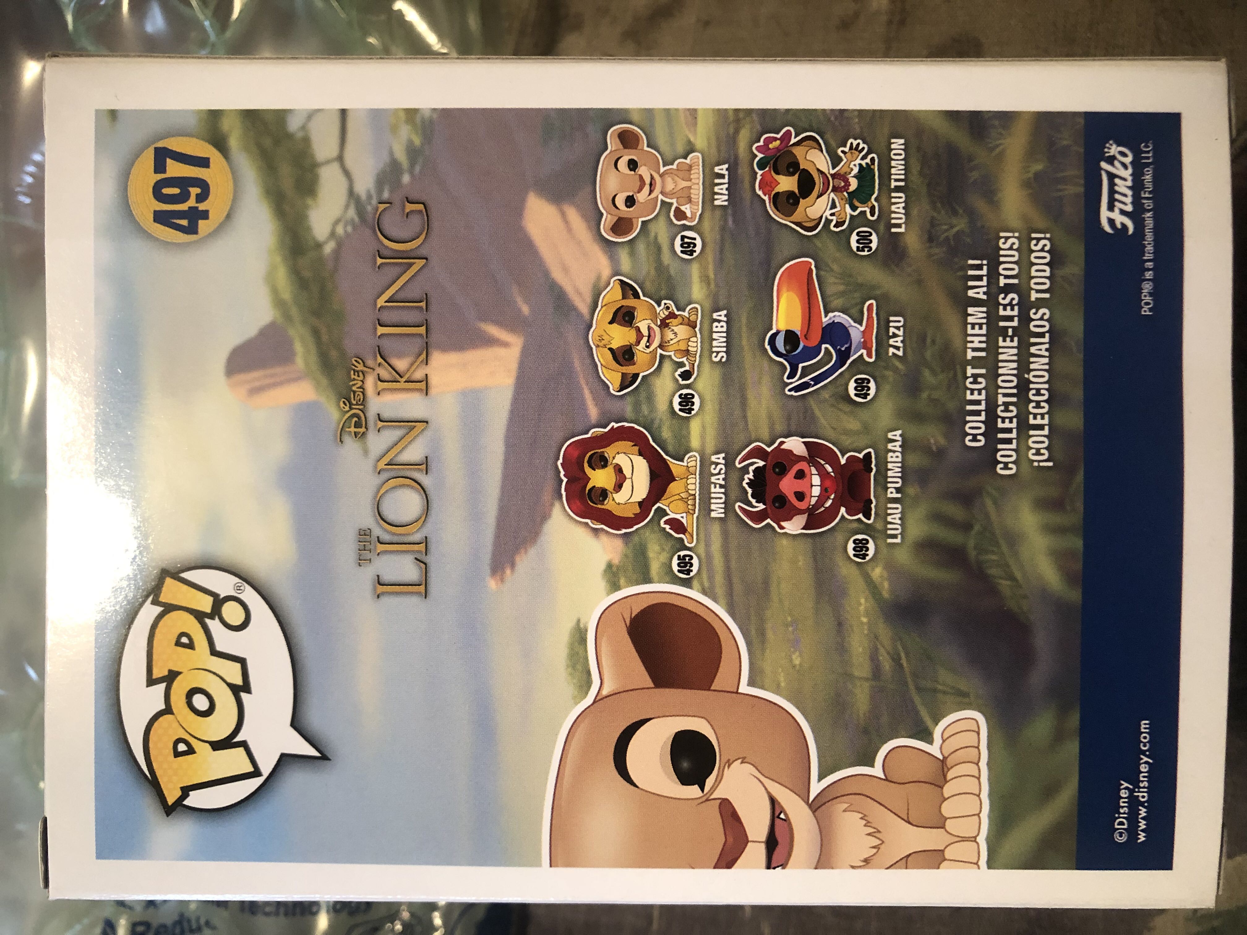 Disney: Nala #497 - The Lion King vinyl figure collectible [Barcode 889698364003] - Main Image 2