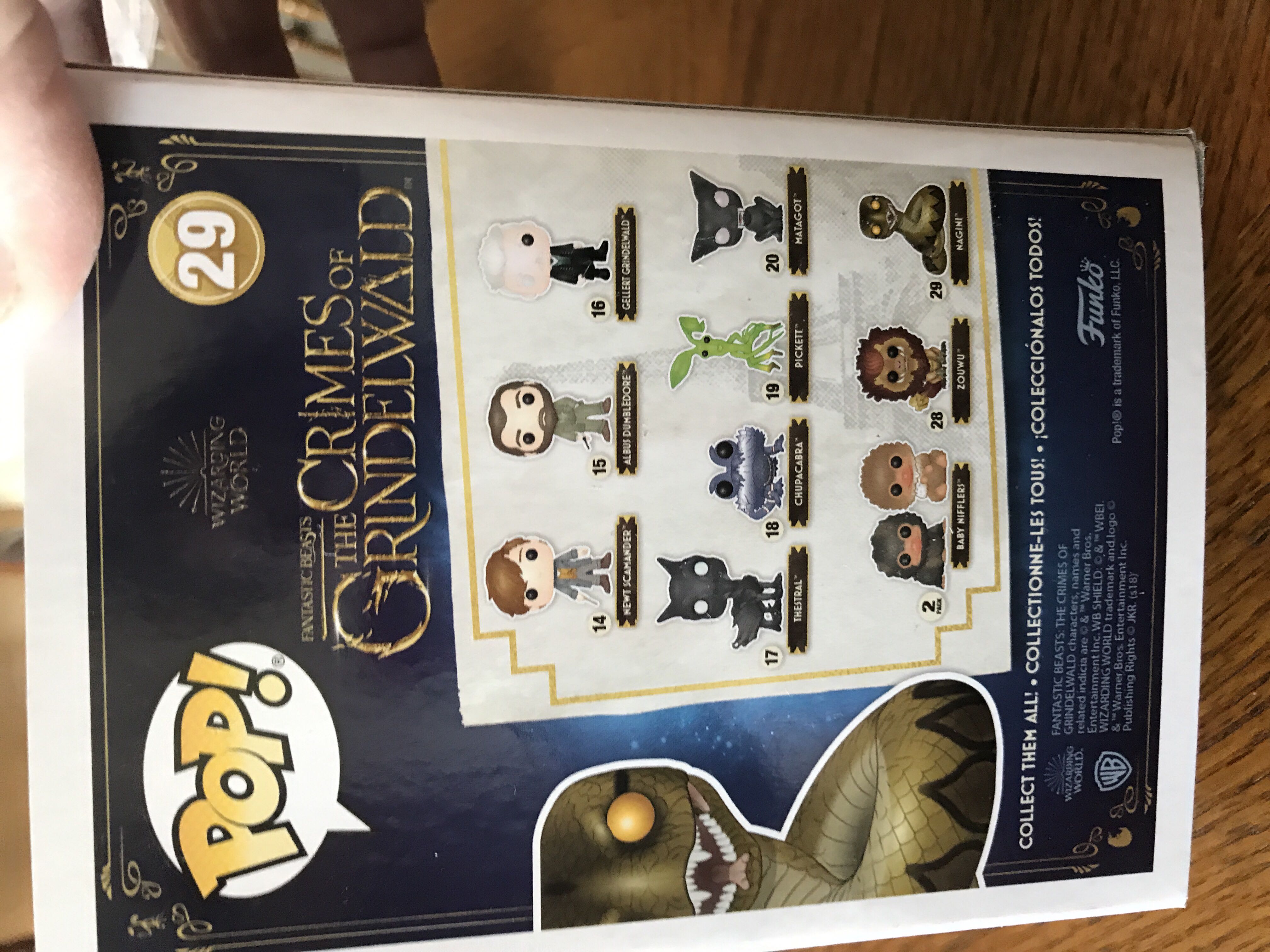 Nagini - Fantastic Beasts: The Crimes of Grindelwald vinyl figure collectible [Barcode 889698361507] - Main Image 4