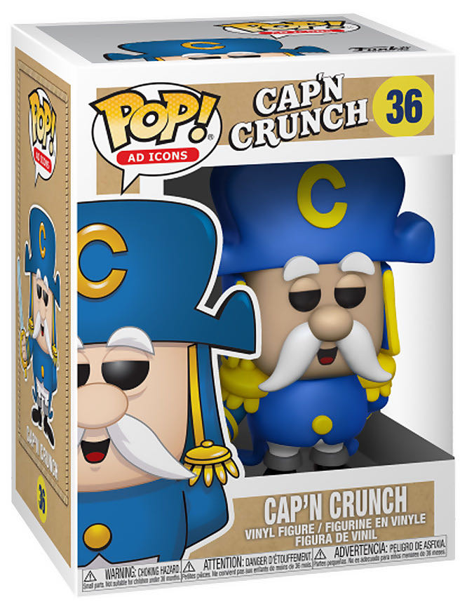 Cap’n Crunch - Ad Icons vinyl figure collectible [Barcode 889698364799] - Main Image 2
