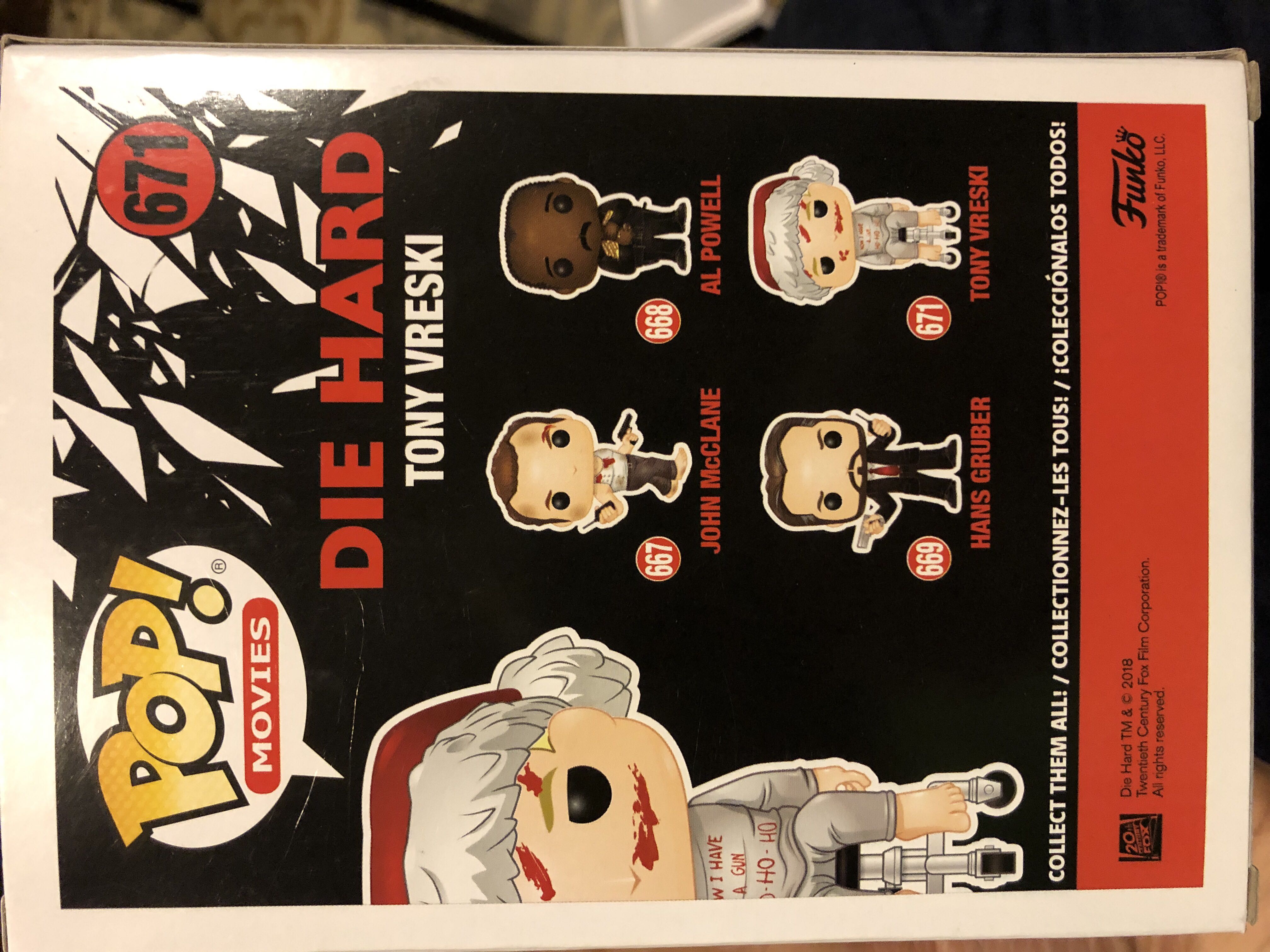 Tony Vreski - Die Hard vinyl figure collectible [Barcode 889698348706] - Main Image 2