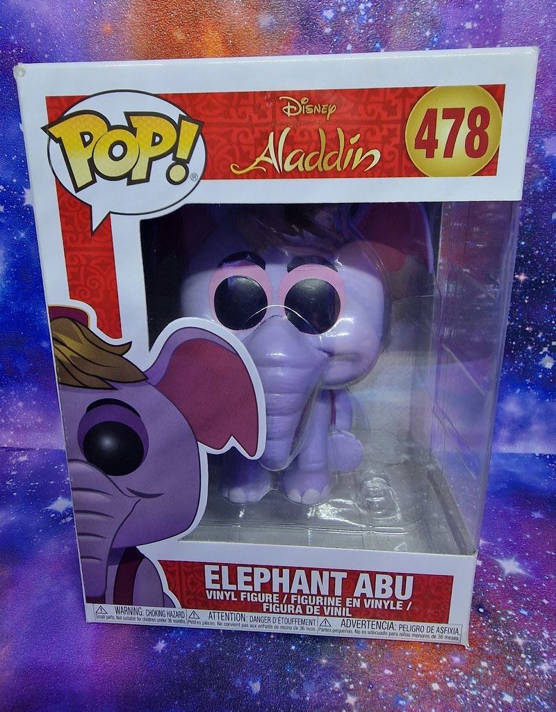 Elephant Abu - Aladdin vinyl figure collectible [Barcode 889698357555] - Main Image 3
