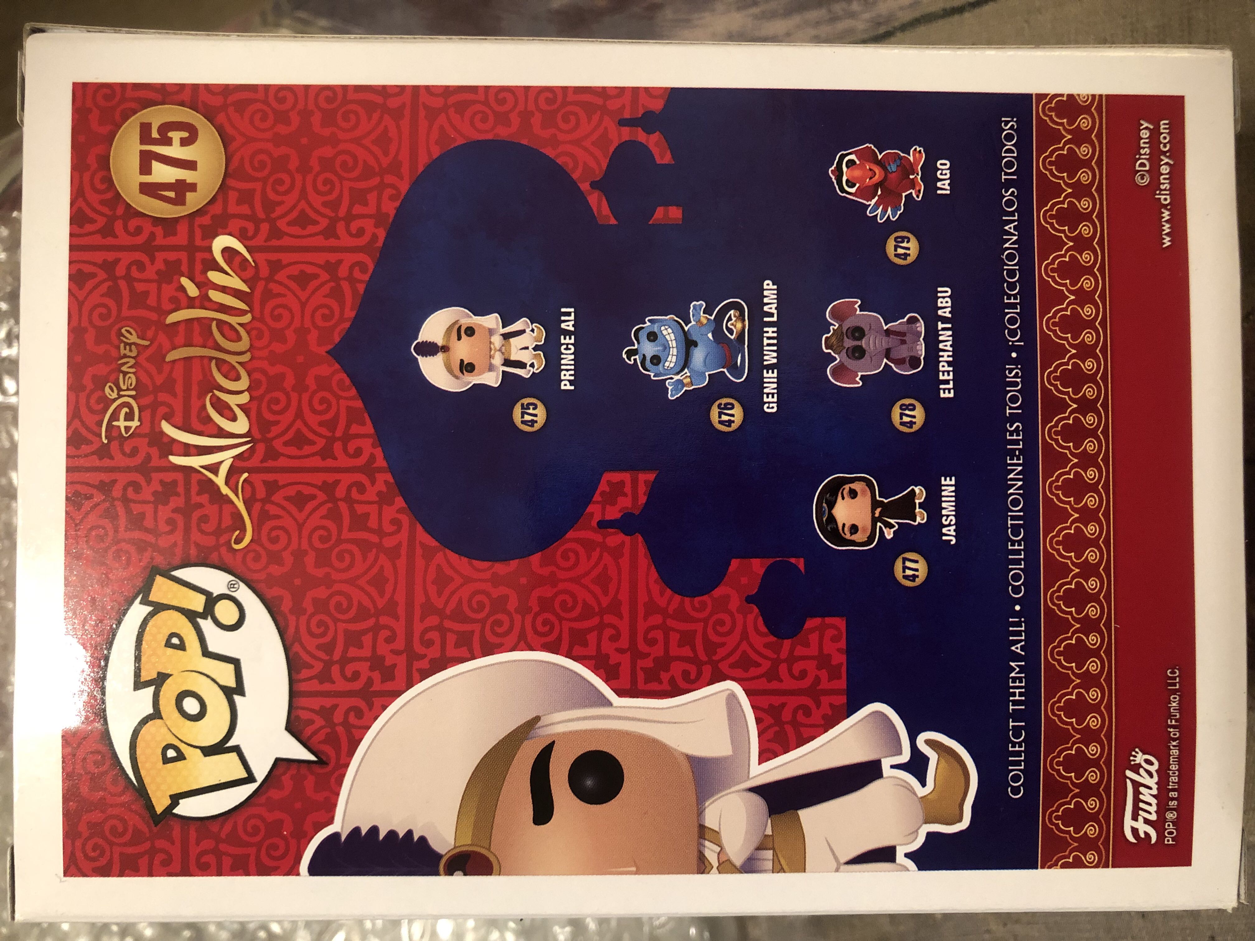 Prince Ali - Aladdin vinyl figure collectible [Barcode 889698357586] - Main Image 2