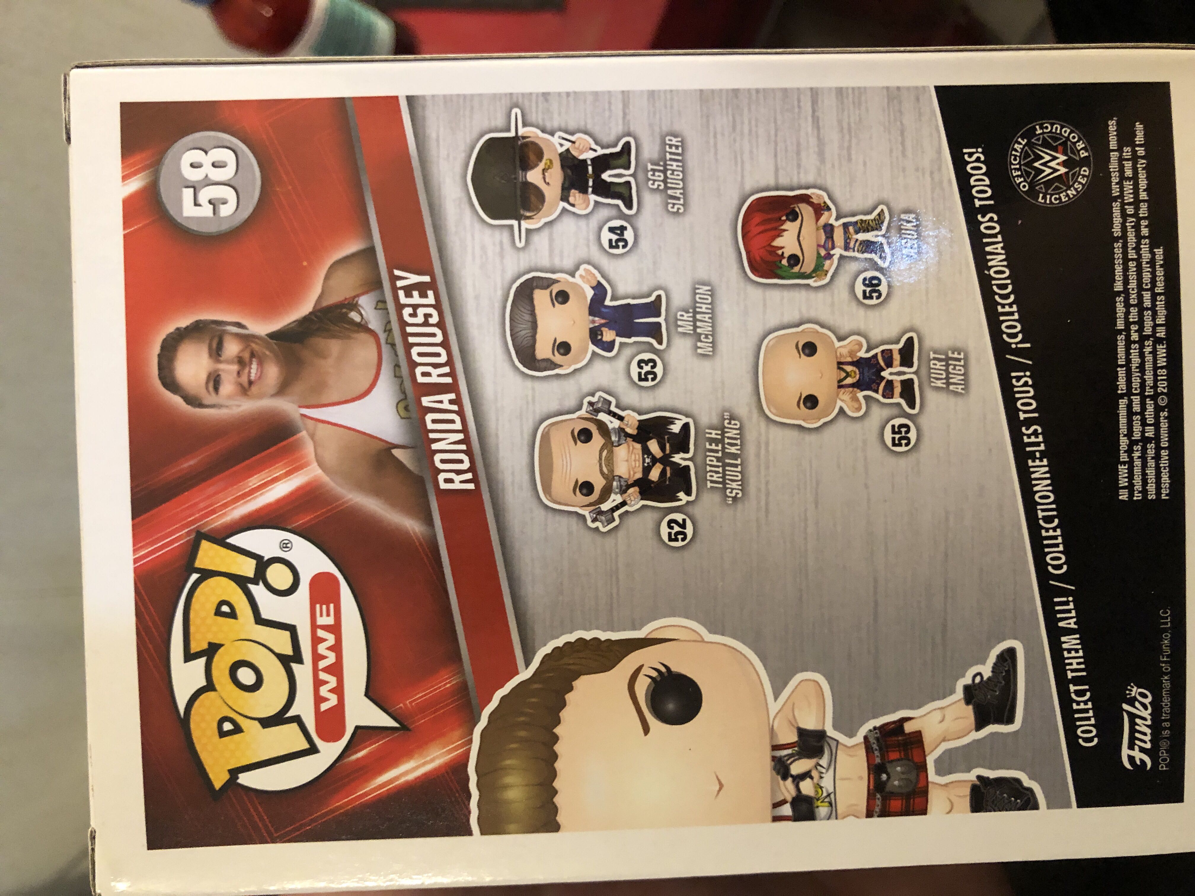 Ronda Rousey - WWE vinyl figure collectible [Barcode 889698359221] - Main Image 2