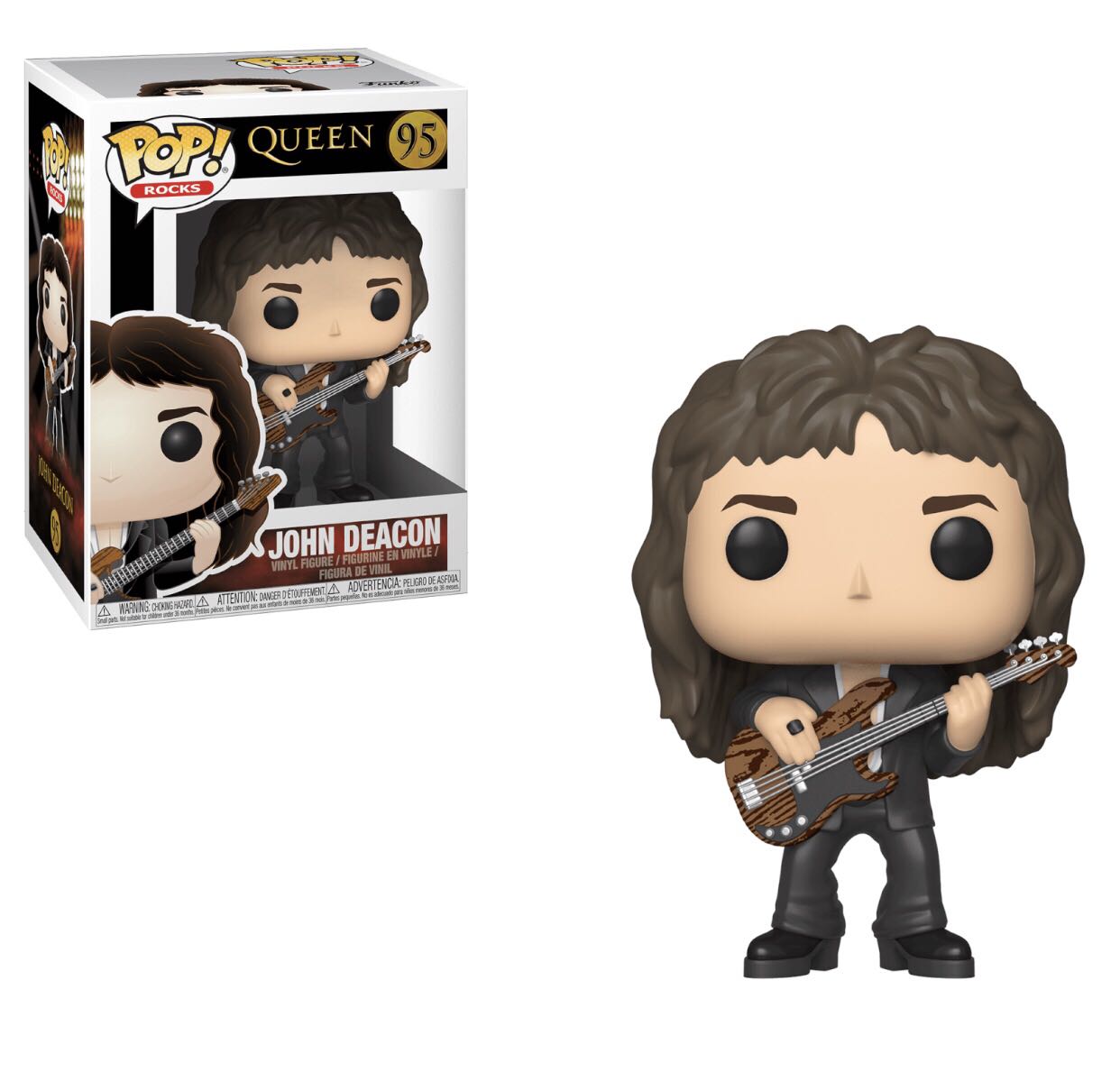Queen: 95 John Deacon - Queen vinyl figure collectible [Barcode 889698337281] - Main Image 2