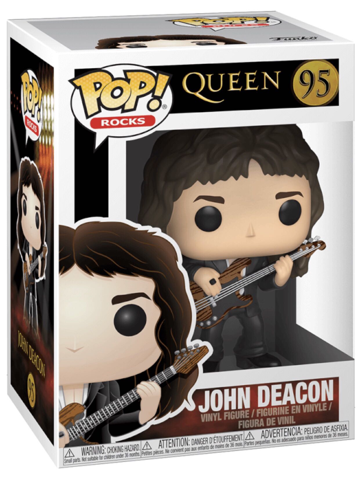 Queen: 95 John Deacon - Queen vinyl figure collectible [Barcode 889698337281] - Main Image 3