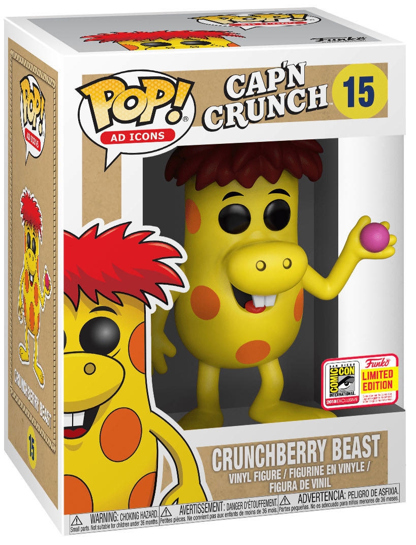Crunchberry Beast  vinyl figure collectible [Barcode 889698255943] - Main Image 2