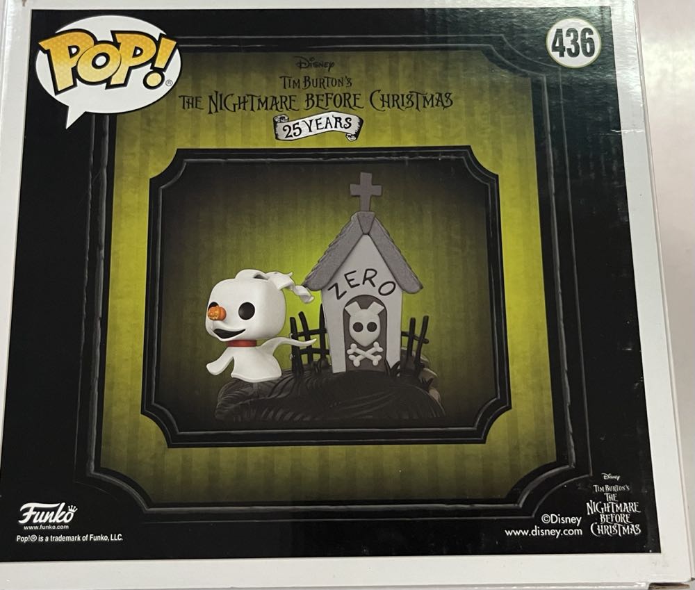 Zero in Doghouse - The Nightmare Before Christmas vinyl figure collectible [Barcode 889698318198] - Main Image 4
