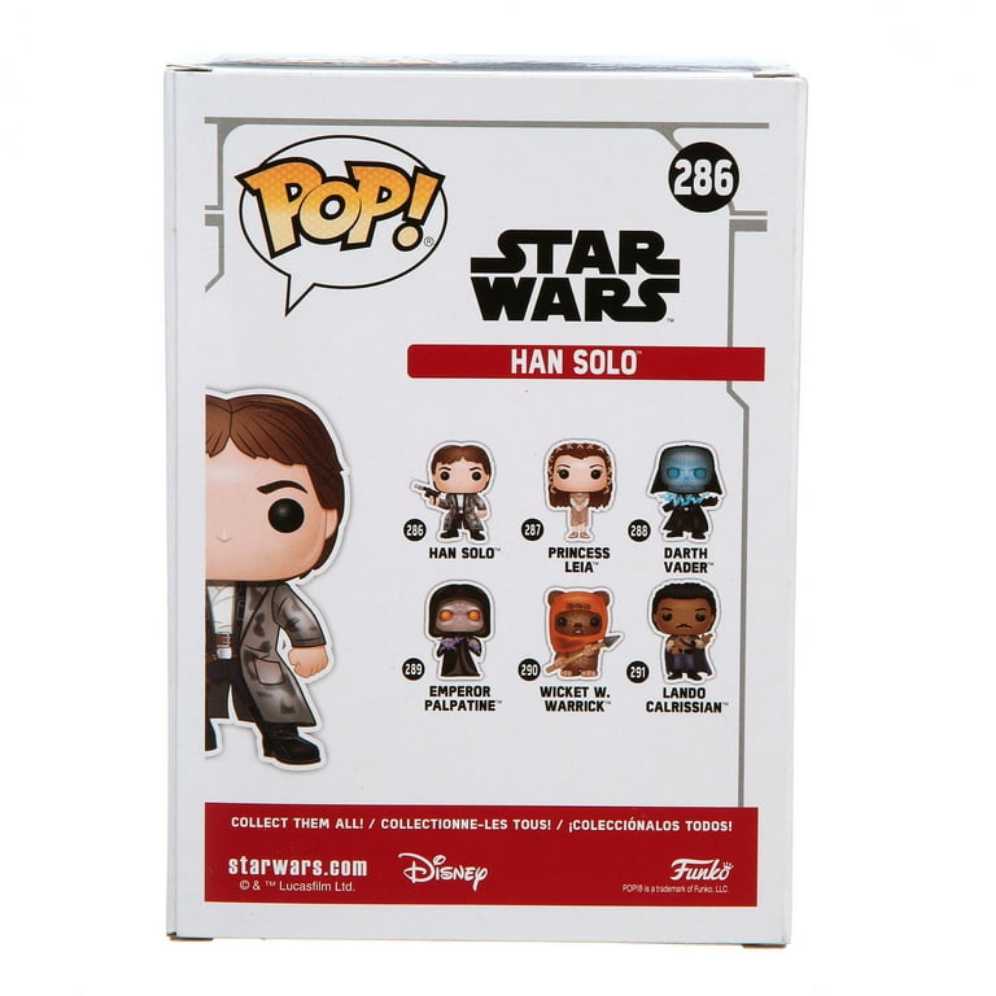 Han Solo - 286 Star Wars (Funko Pop) - Star Wars vinyl figure collectible [Barcode 889698375344] - Main Image 4