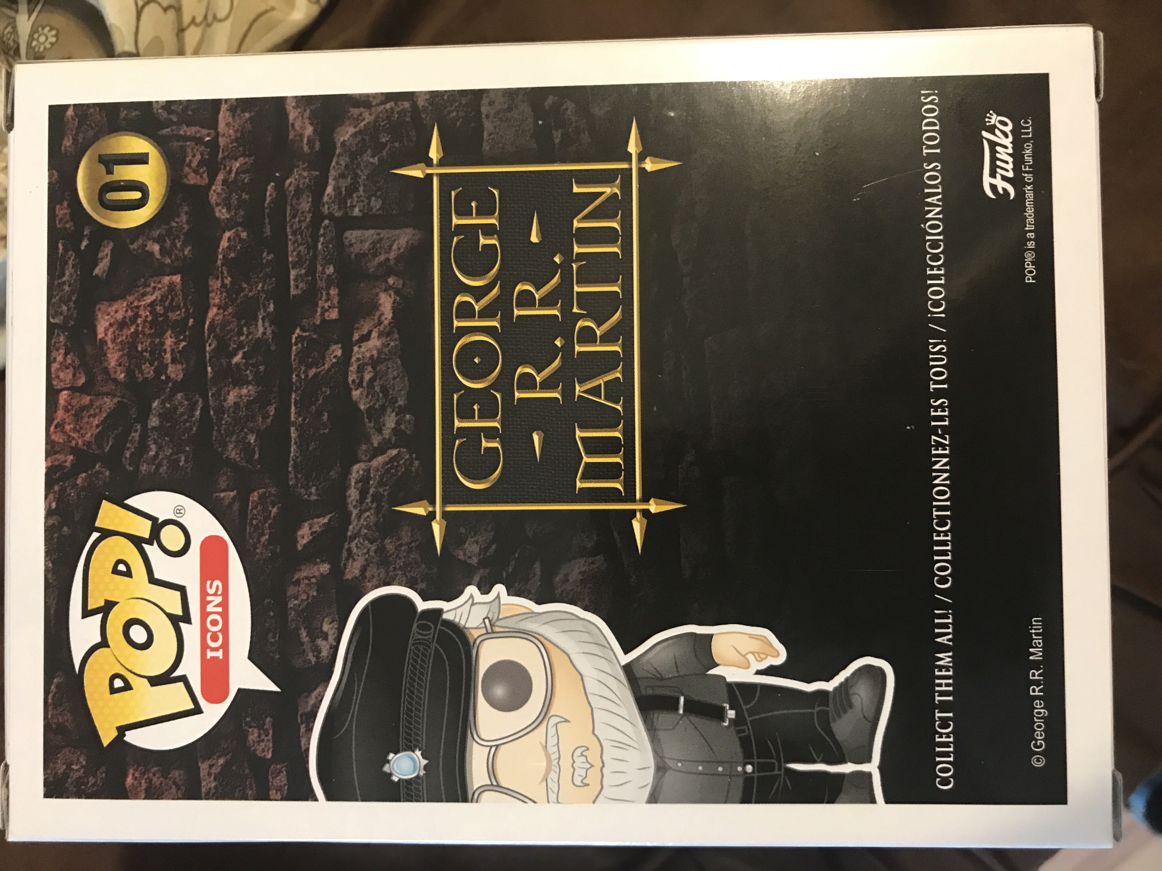 George R R Martin - Game of Thrones vinyl figure collectible [Barcode 889698368674] - Main Image 2