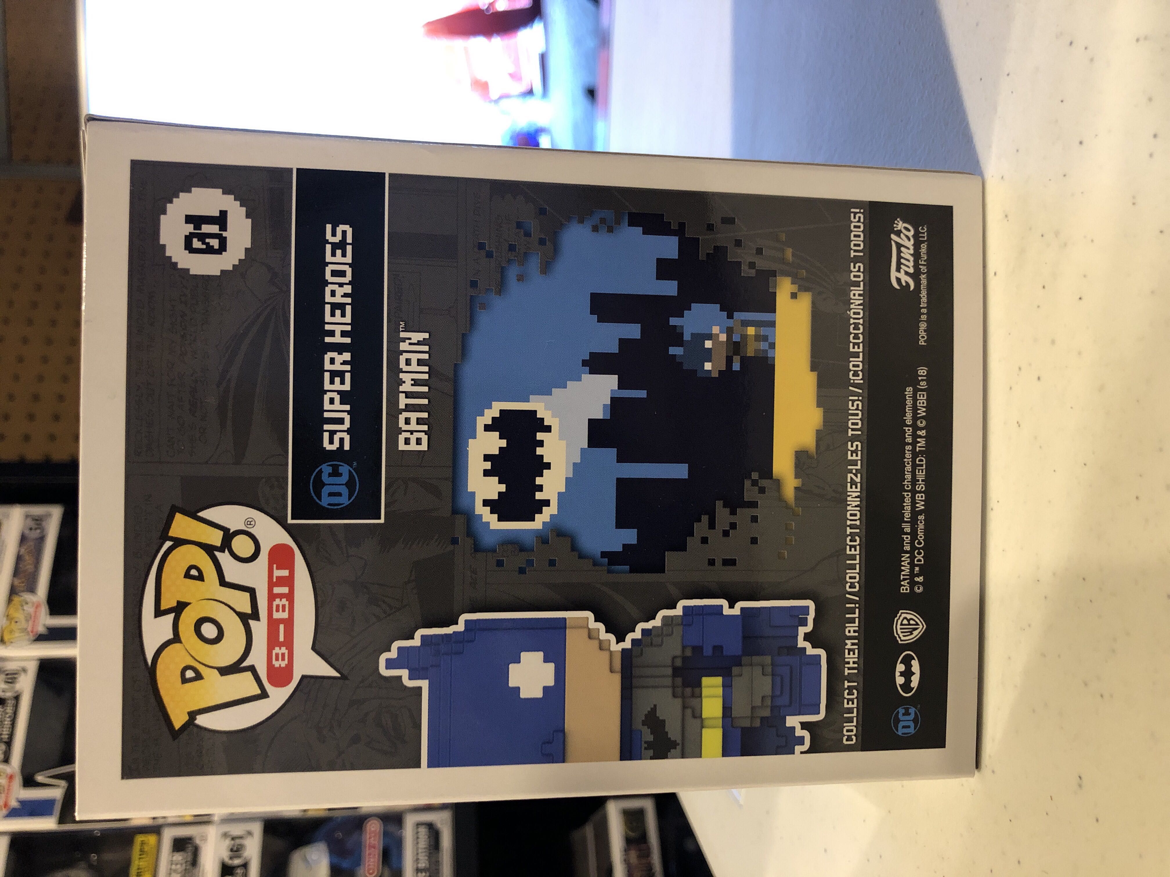 Batman (Purple & Blue) (SDCC Debut) - Batman vinyl figure collectible [Barcode 889698318211] - Main Image 3