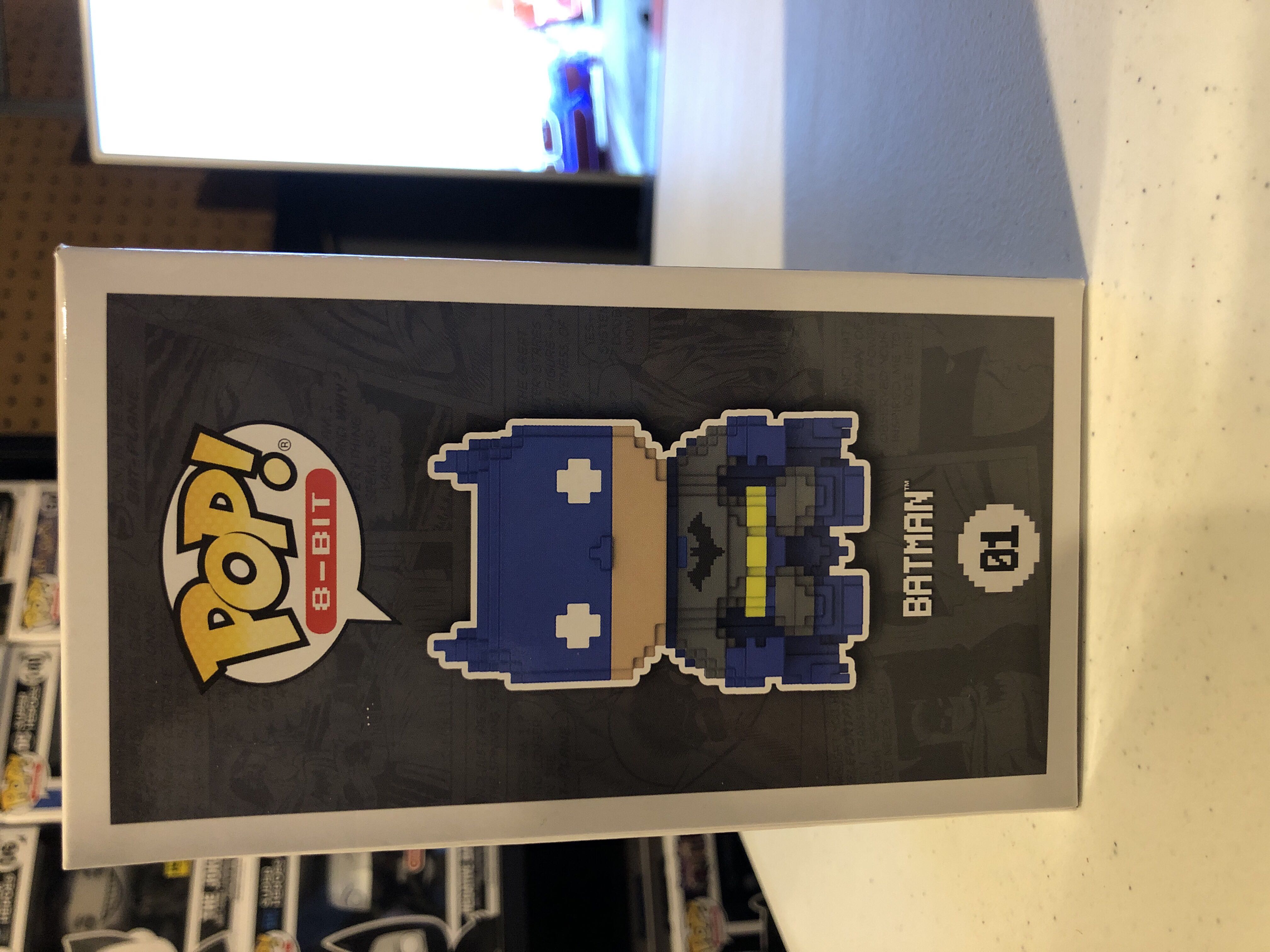 Batman (Purple & Blue) (SDCC Debut) - Batman vinyl figure collectible [Barcode 889698318211] - Main Image 4