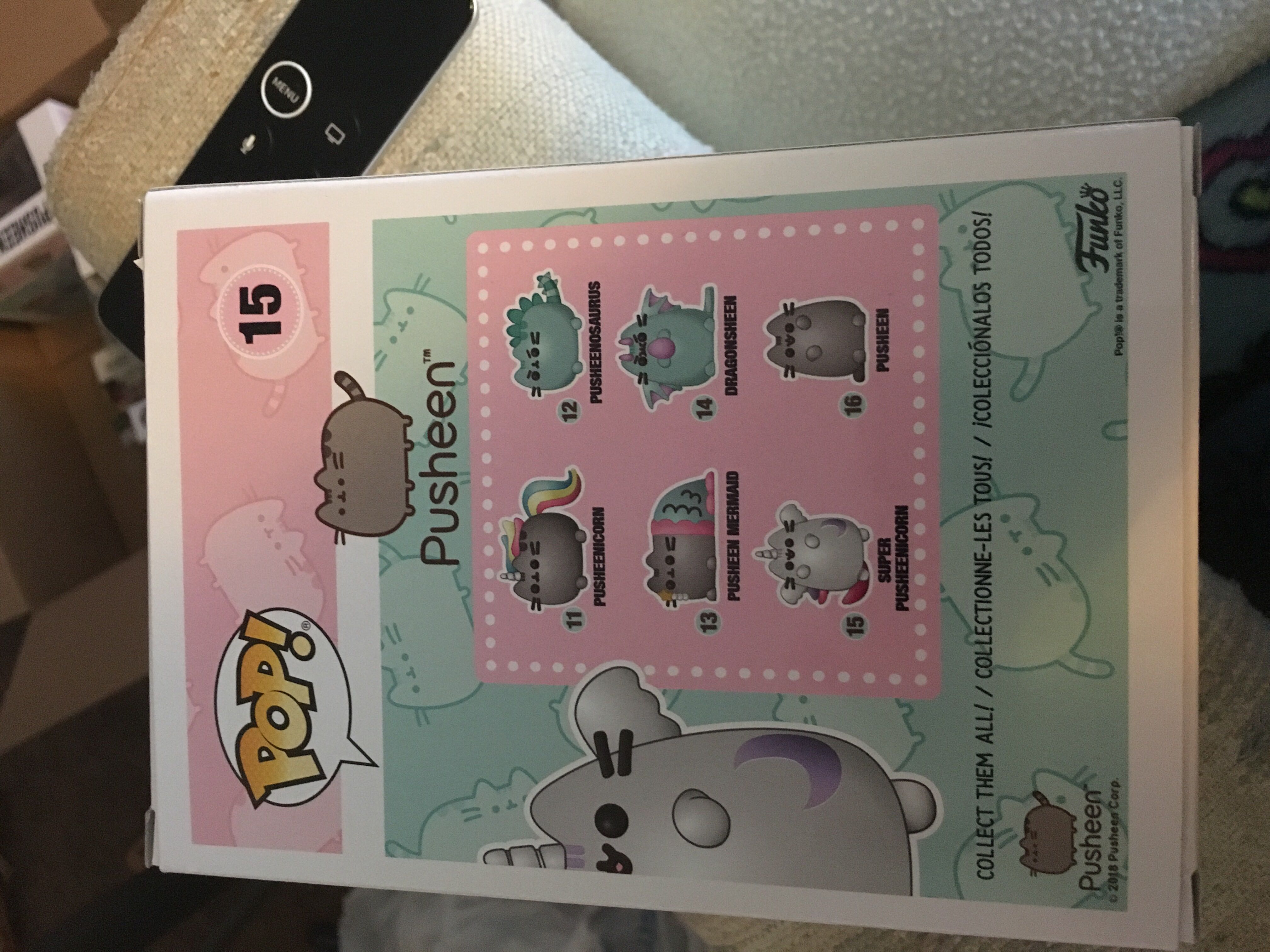 Super Pusheenicorn  vinyl figure collectible [Barcode 889698341097] - Main Image 2